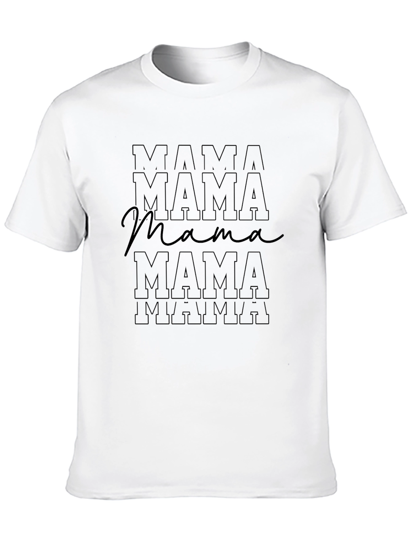 Black Mama Graphic Print Tee - Stylish Comfort view 10