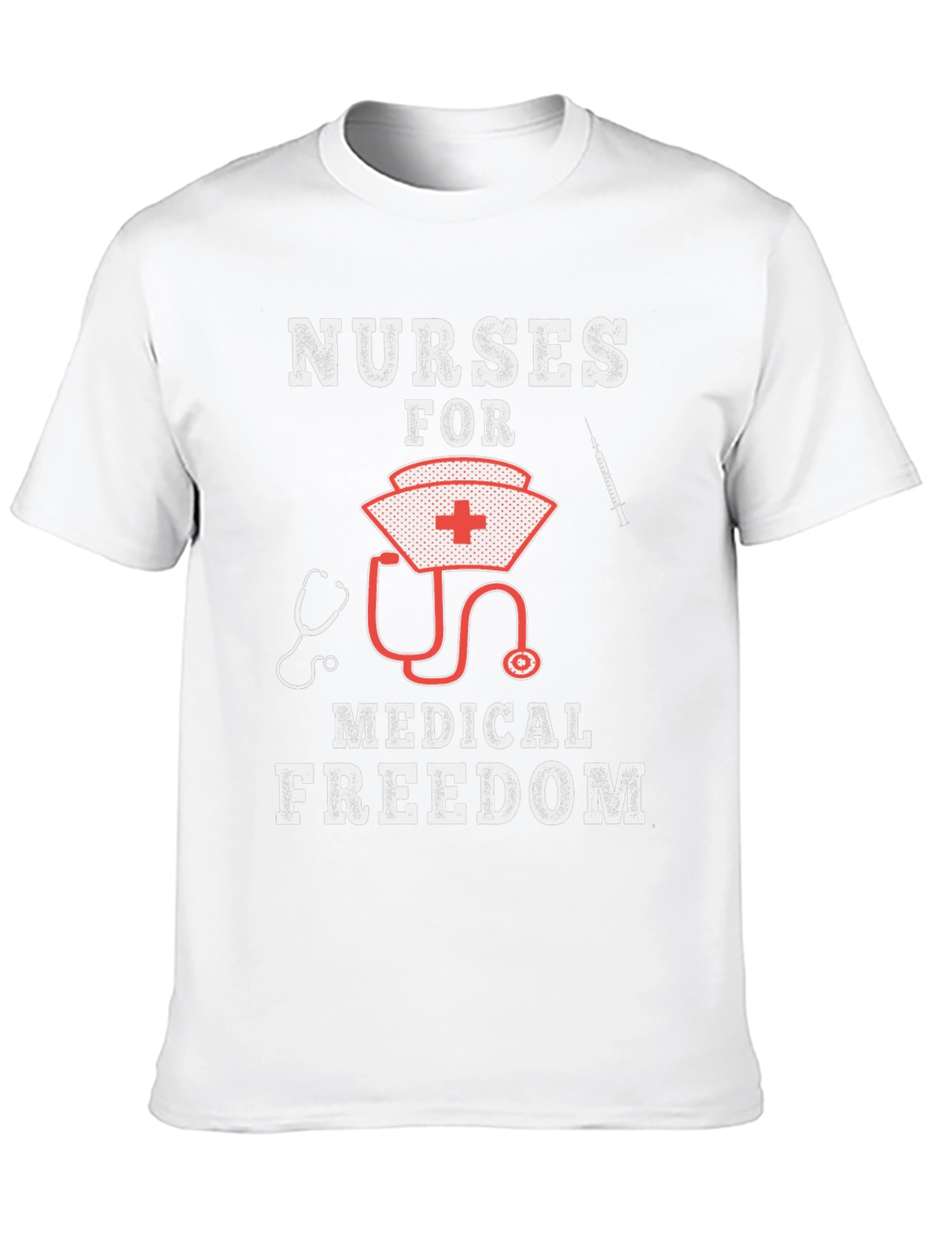 Black Nurses for Medical Freedom Graphic Tee view 10
