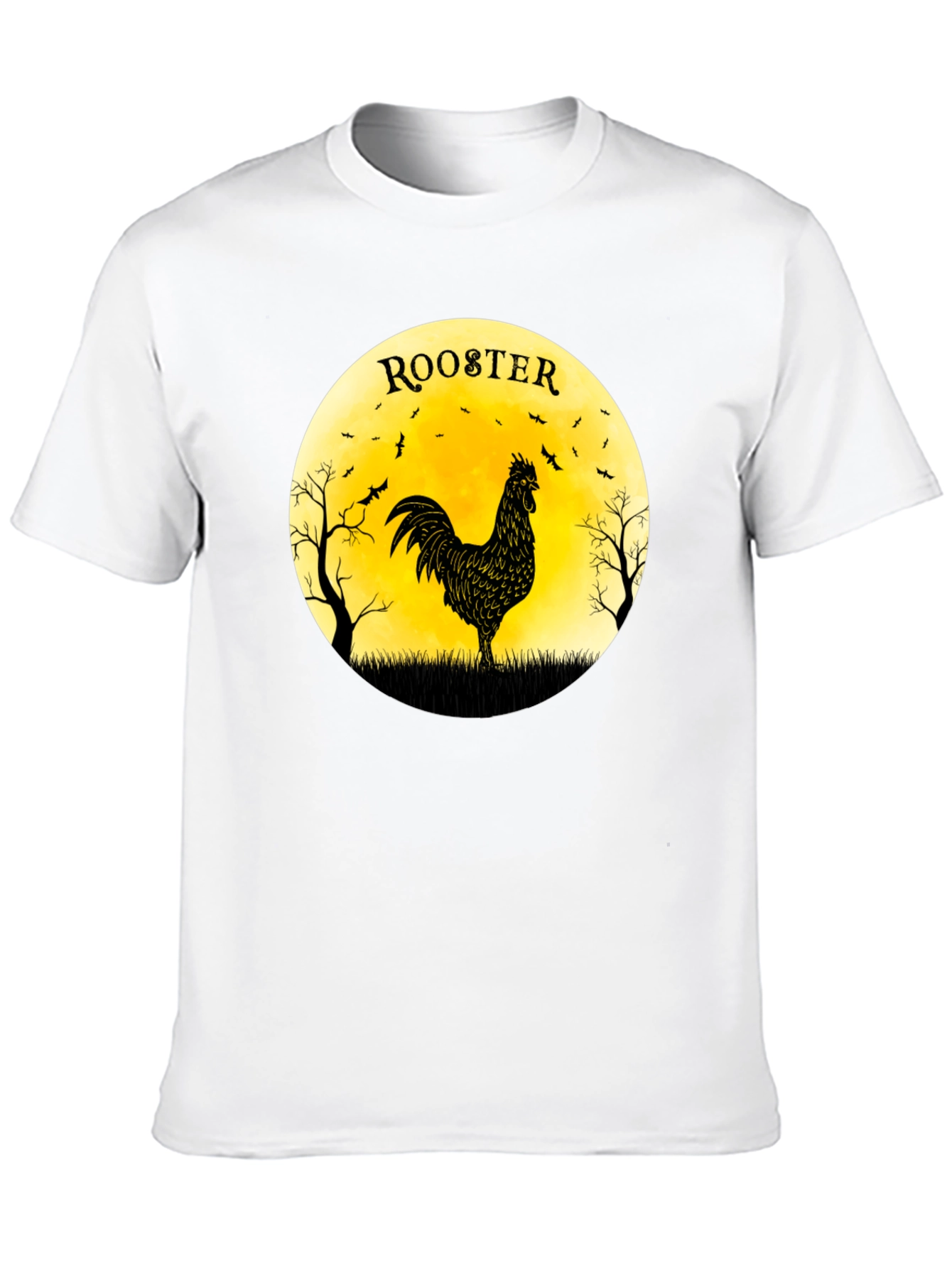 Rooster Silhouette Graphic Tee - 10