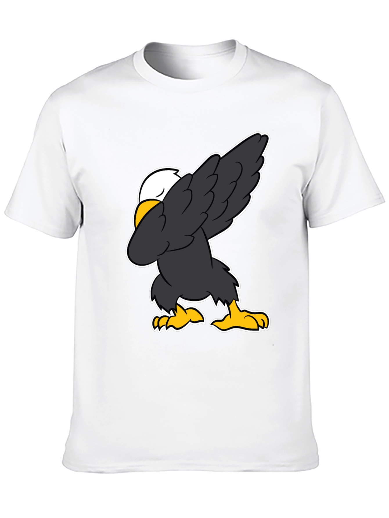 Black Dabbing Eagle Graphic Tee - Patriotic Fun view 10