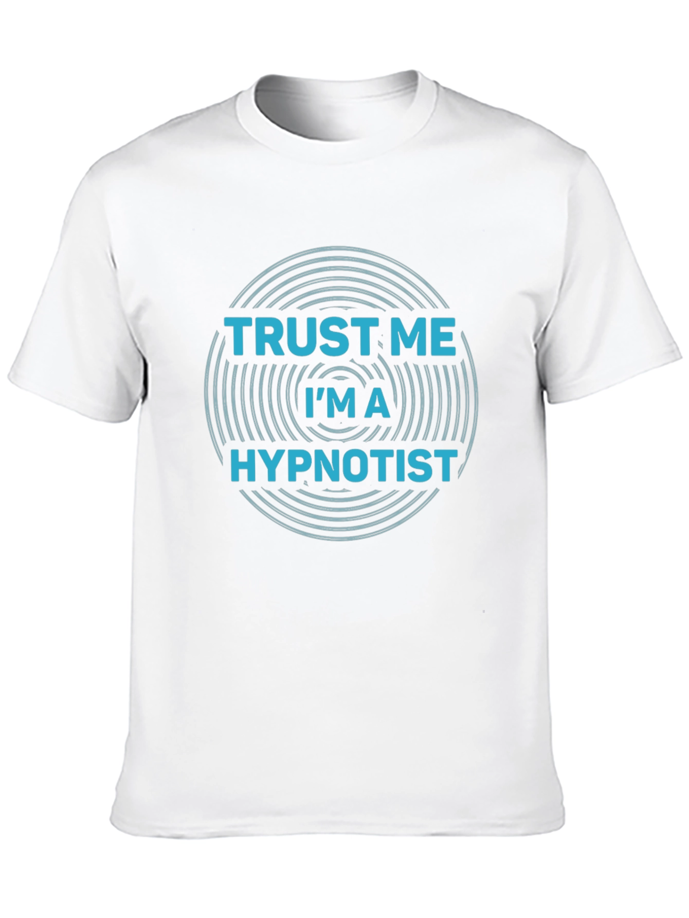 Black Trust Me I'm A Hypnotist T-Shirt - Novelty Tee view 10