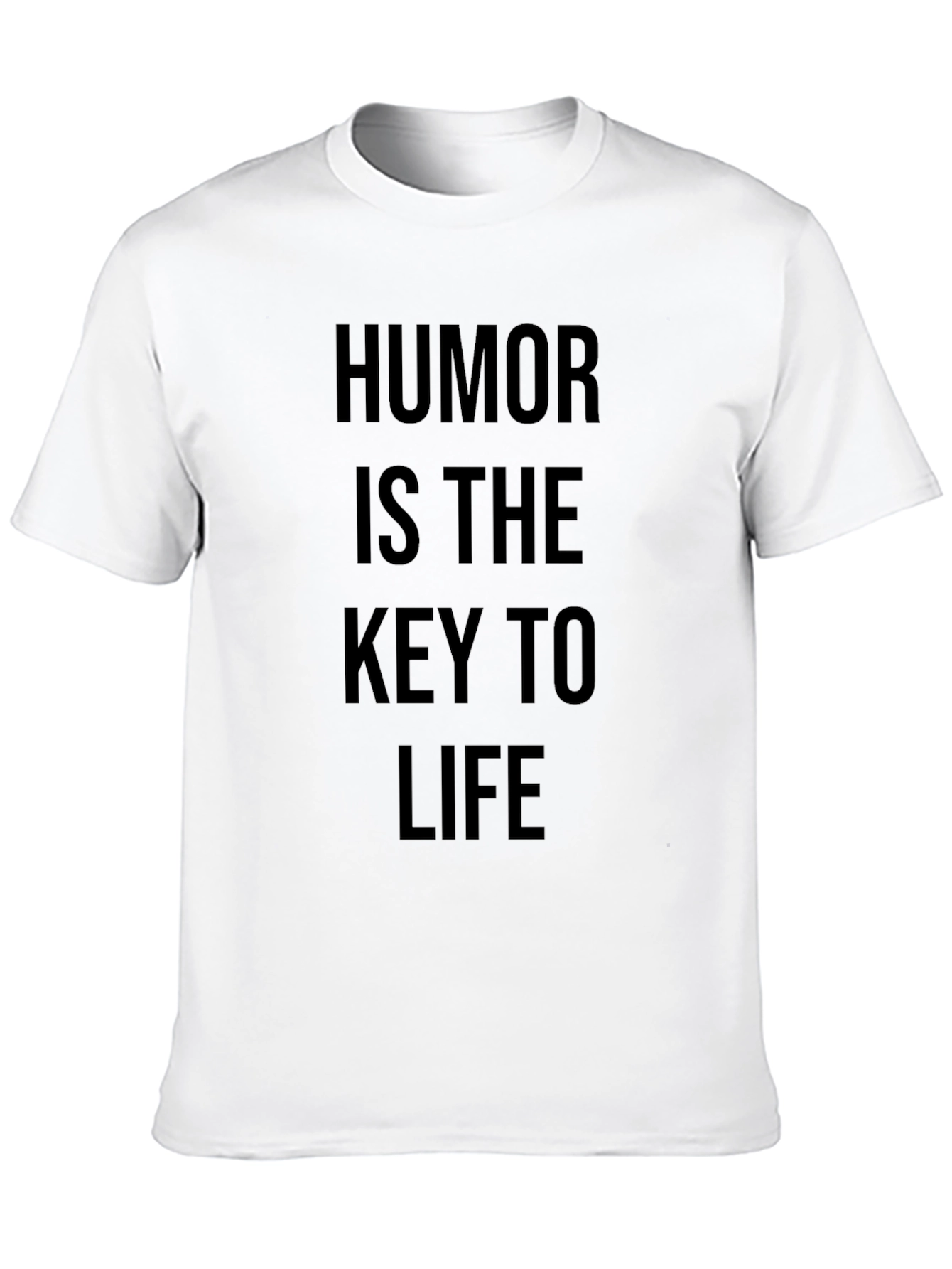Black Humor Is The Key To Life Black T-Shirt view 10