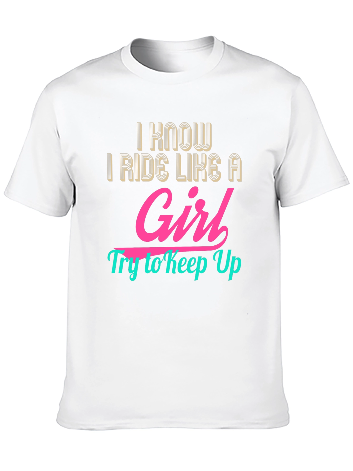 Black I Ride Like a Girl - Graphic Tee view 10