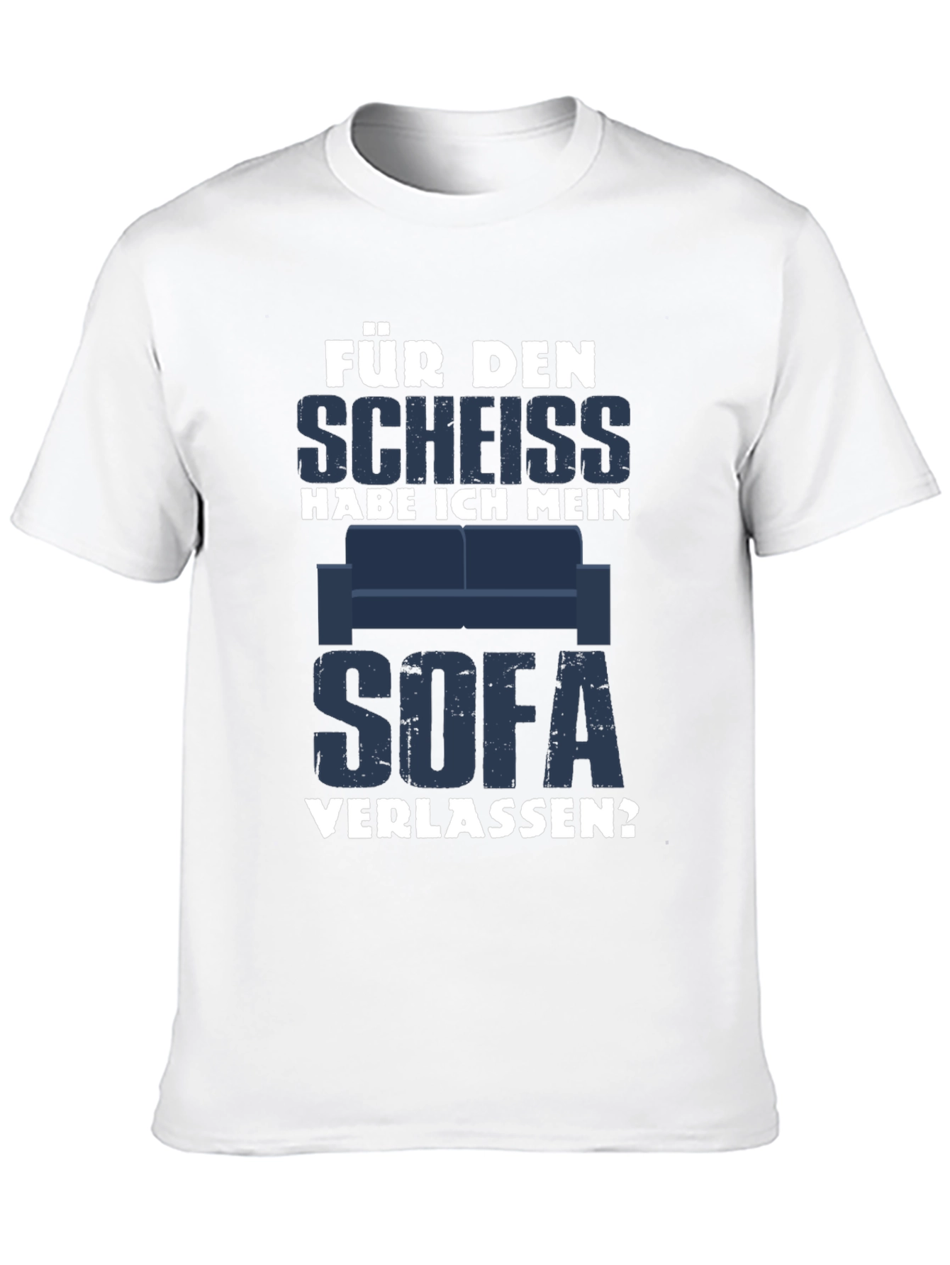 Black Für Den Scheiss T-Shirt - Funny German Slogan Tee view 10