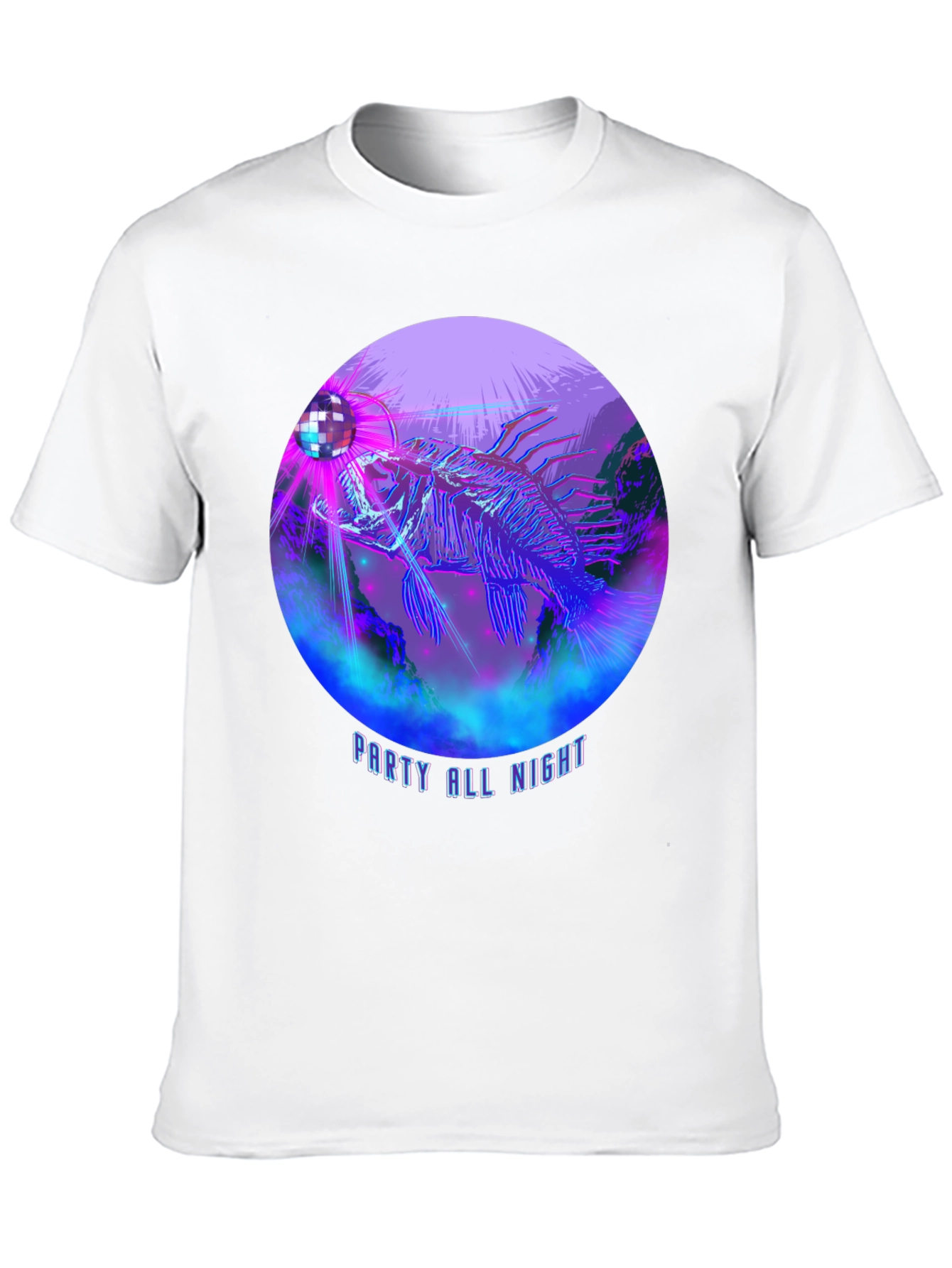 Black Party All Night Lionfish Graphic Tee view 10