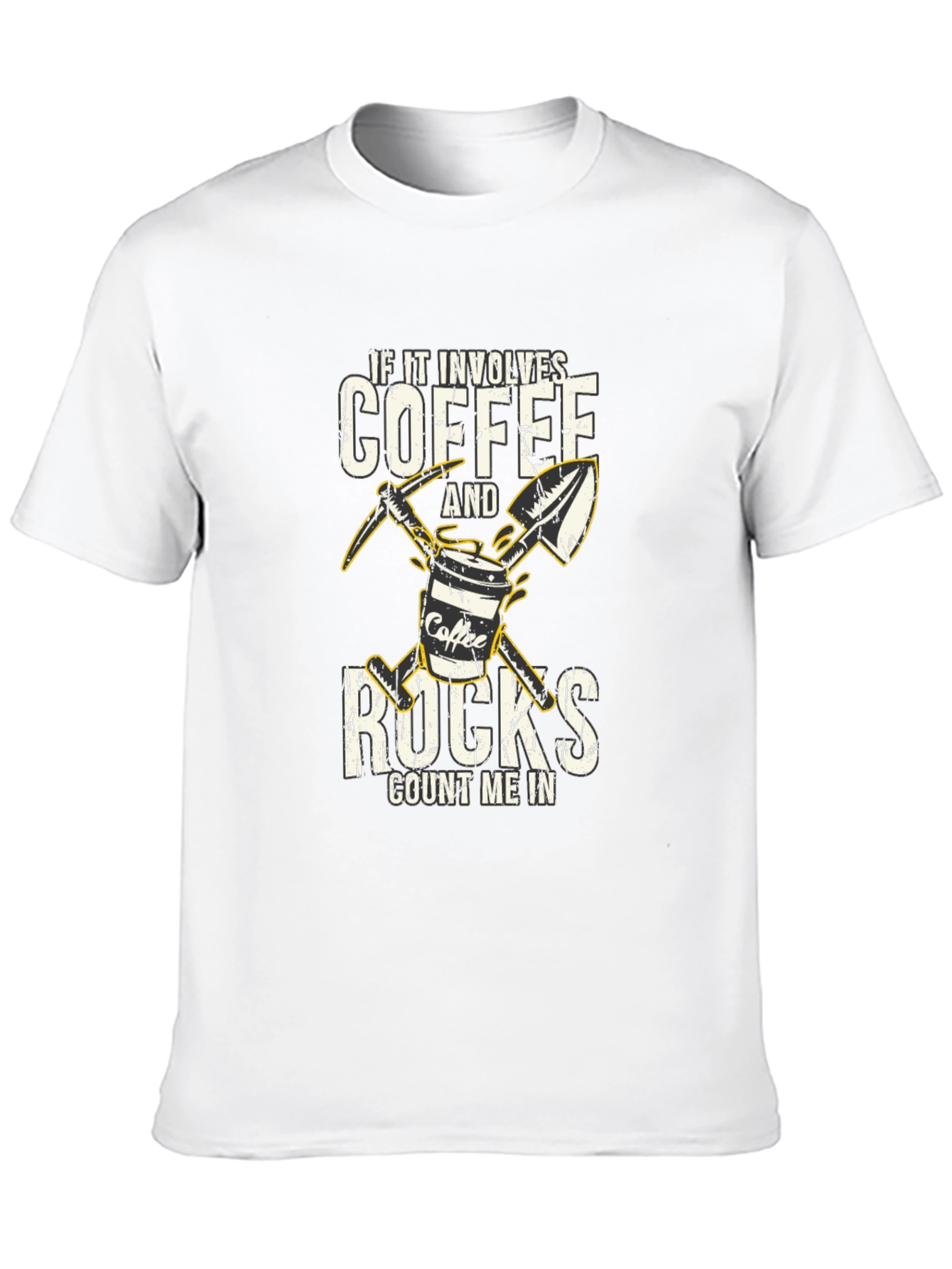 Black Coffee & Rocks Graphic Tee - Count Me In! view 10