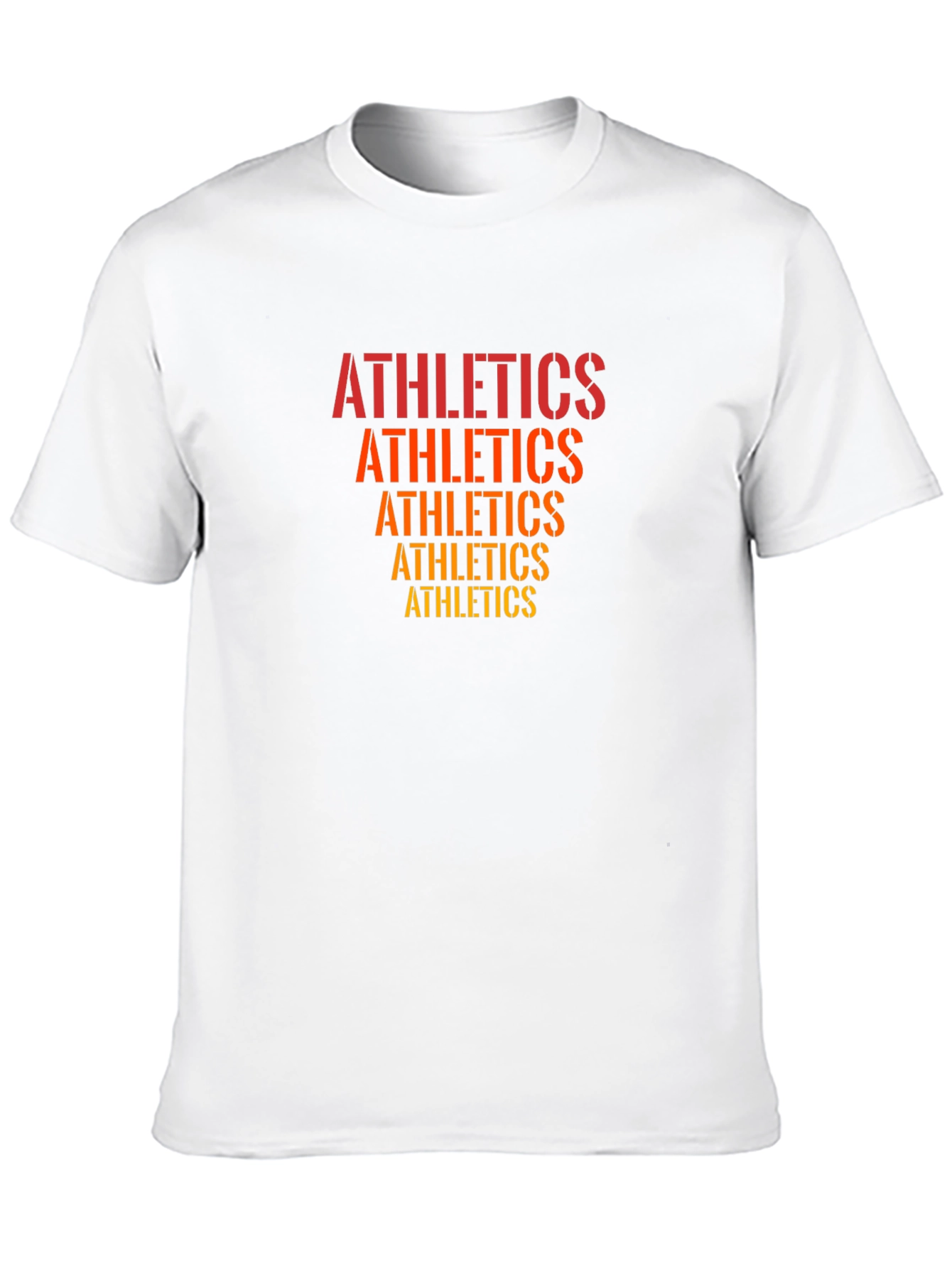 Black Athletics Stacked Graphic Tee - Black view 10
