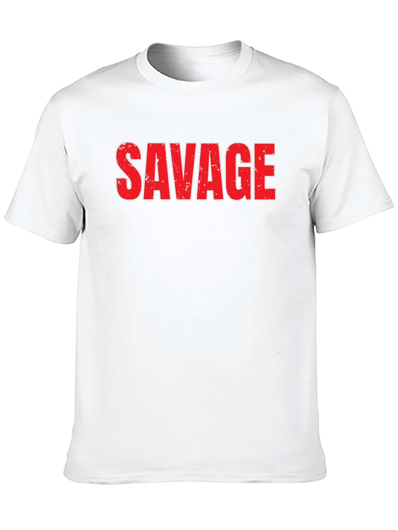 Black Savage Graphic Tee - Bold Statement Shirt view 10