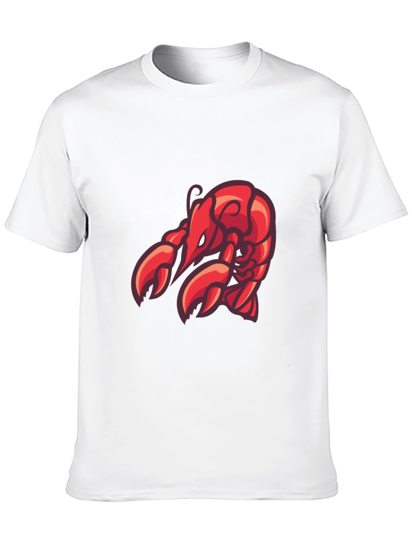 Black Lobster Graphic Tee - Black Cotton T-Shirt view 10