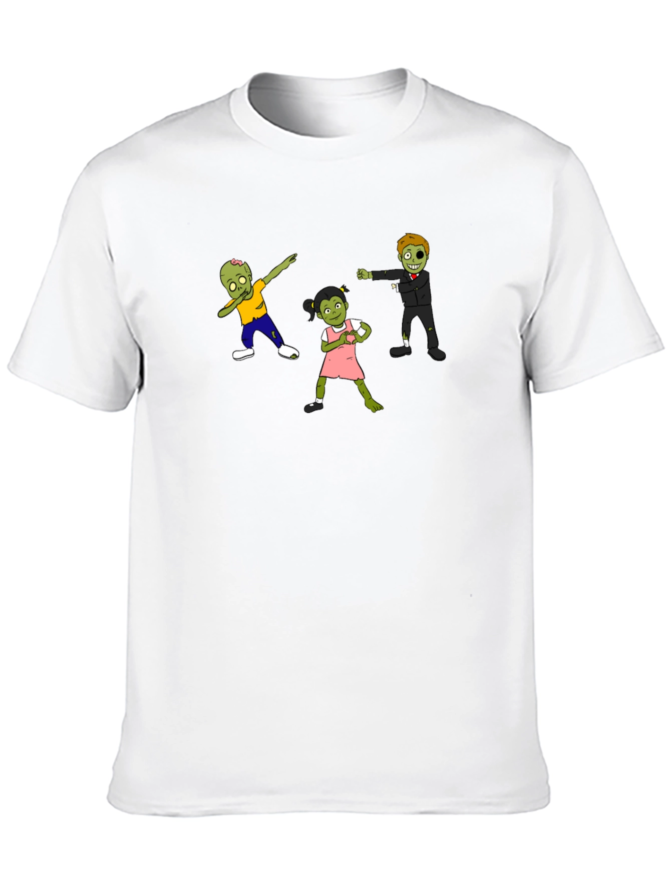 Black Zombie Dance T-Shirt - Spooky Fun! view 10