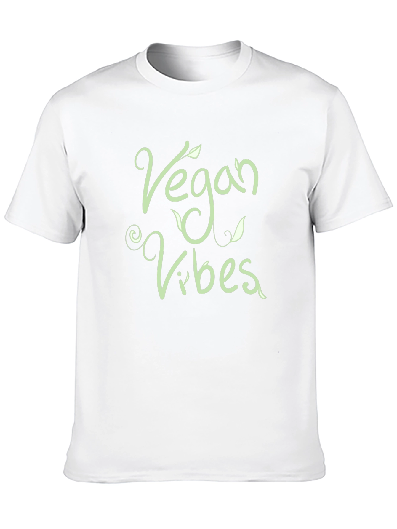 Black Vegan Vibes Black T-Shirt - Stylish & Comfortable view 10