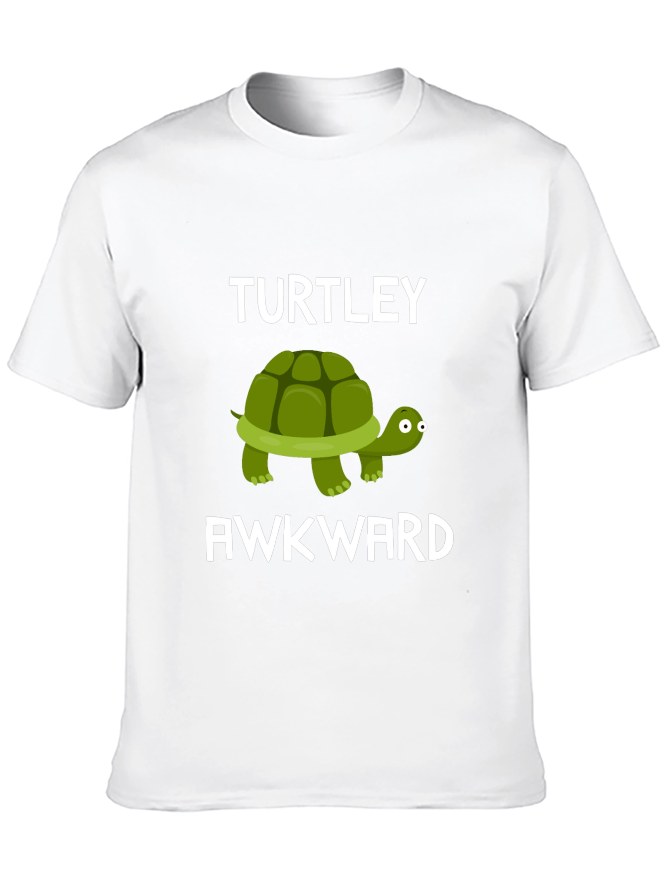 Black Turtley Awkward Funny Graphic T-Shirt view 10