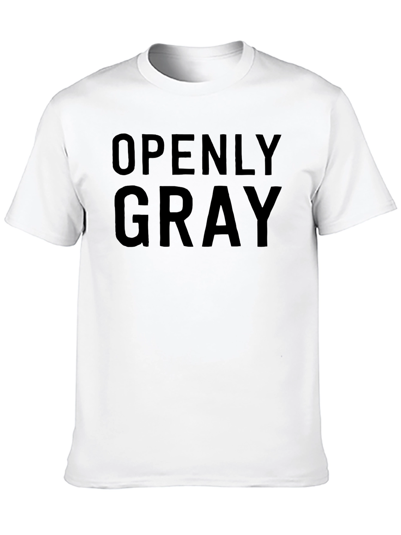 Black Openly Gray Black T-Shirt view 10