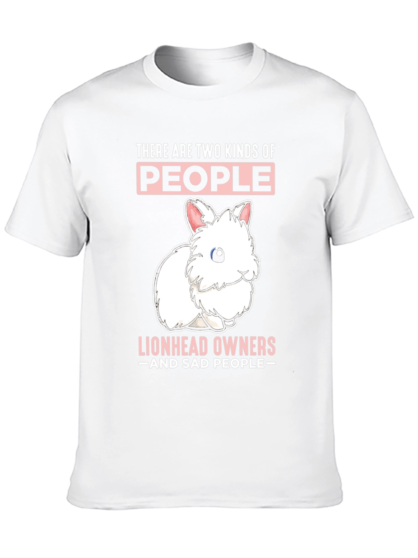 Black Lionhead Owner T-Shirt - Two Kinds of People view 10
