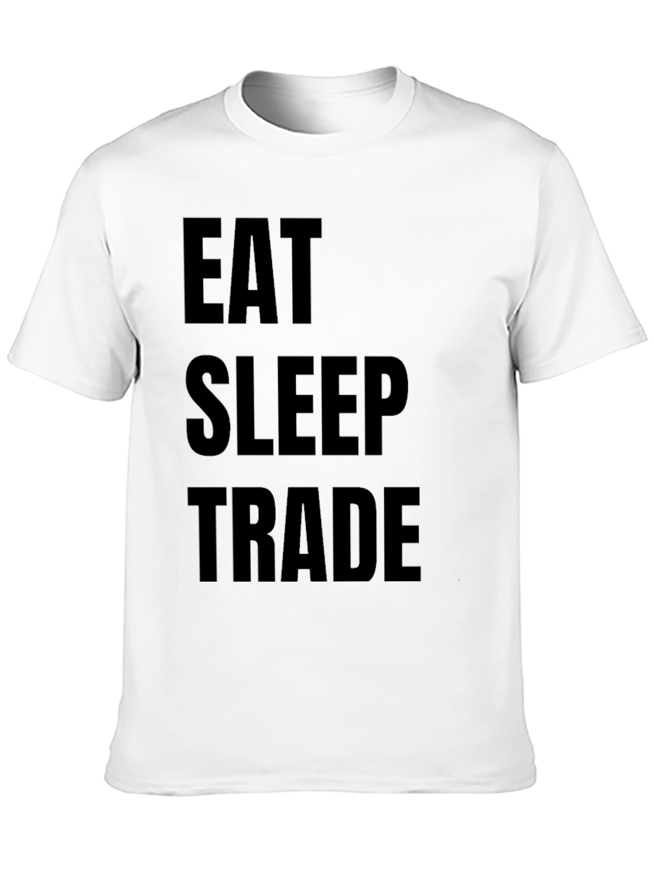 Black Eat Sleep Trade Graphic T-Shirt view 10