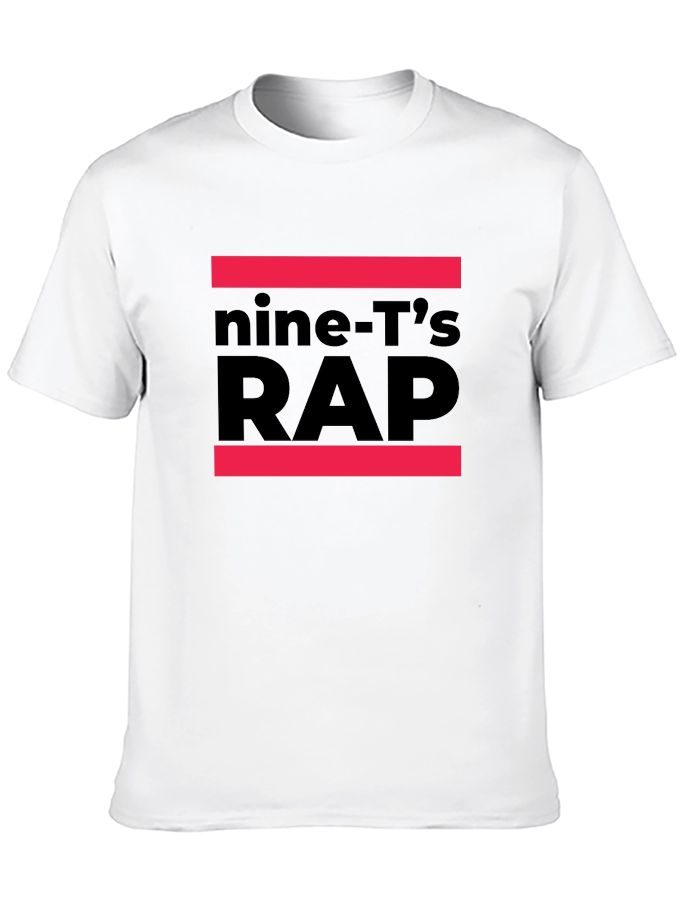 Black Nine-T's Rap Black Graphic Tee view 10