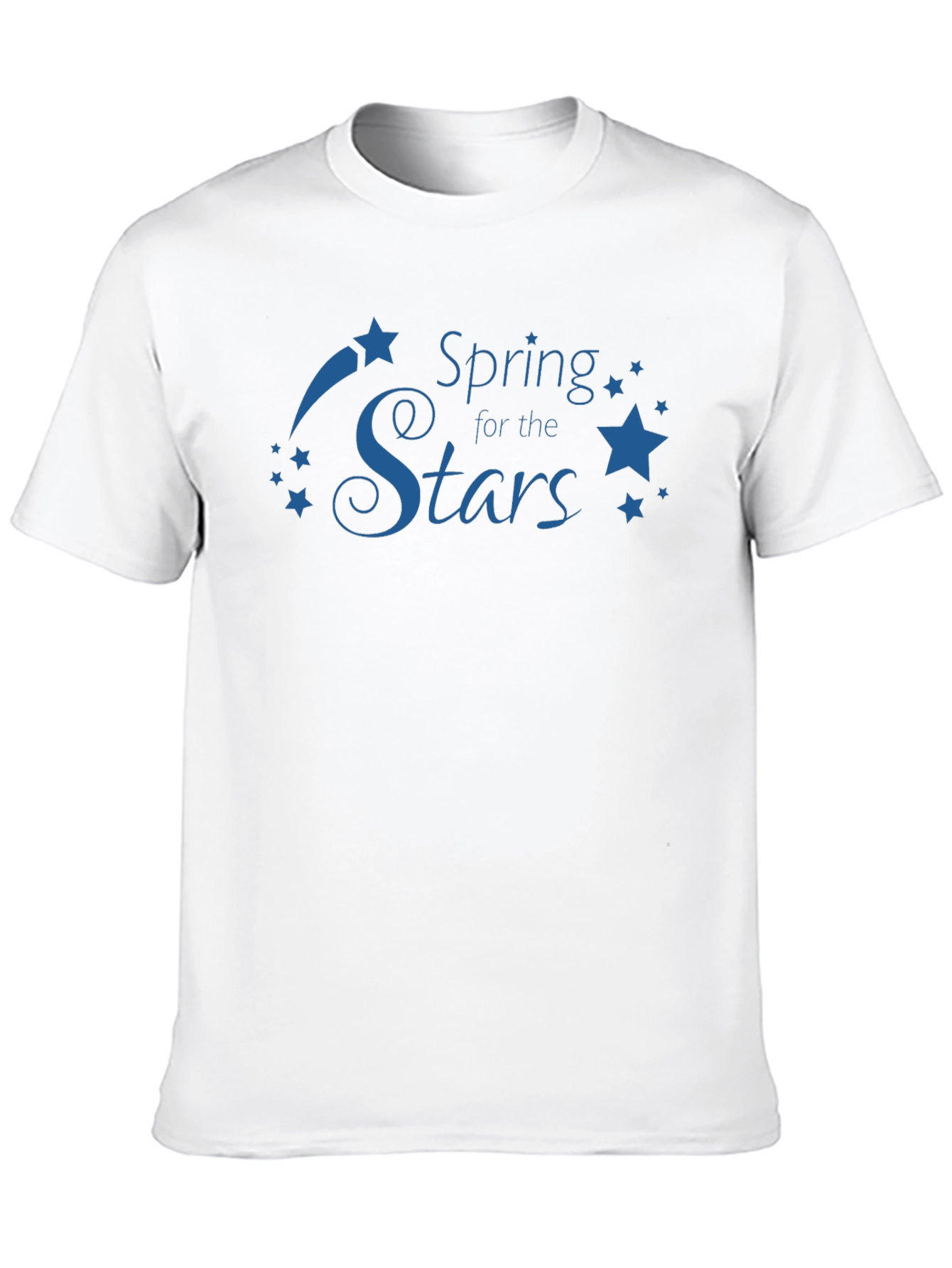 Black Spring for the Stars Men's Black T-Shirt view 10