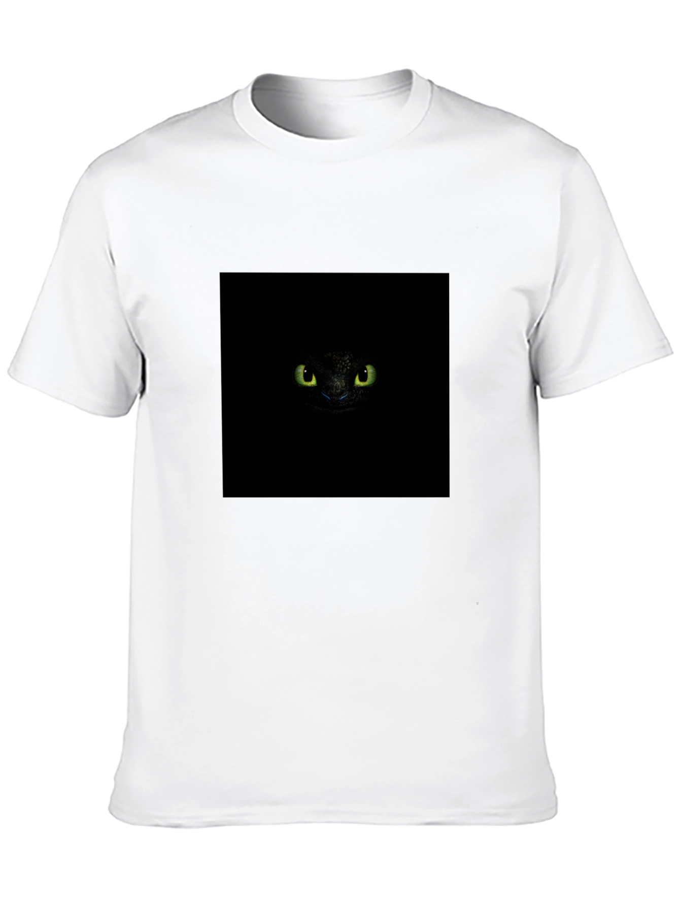 Black Night Fury Eyes Black T-Shirt view 10