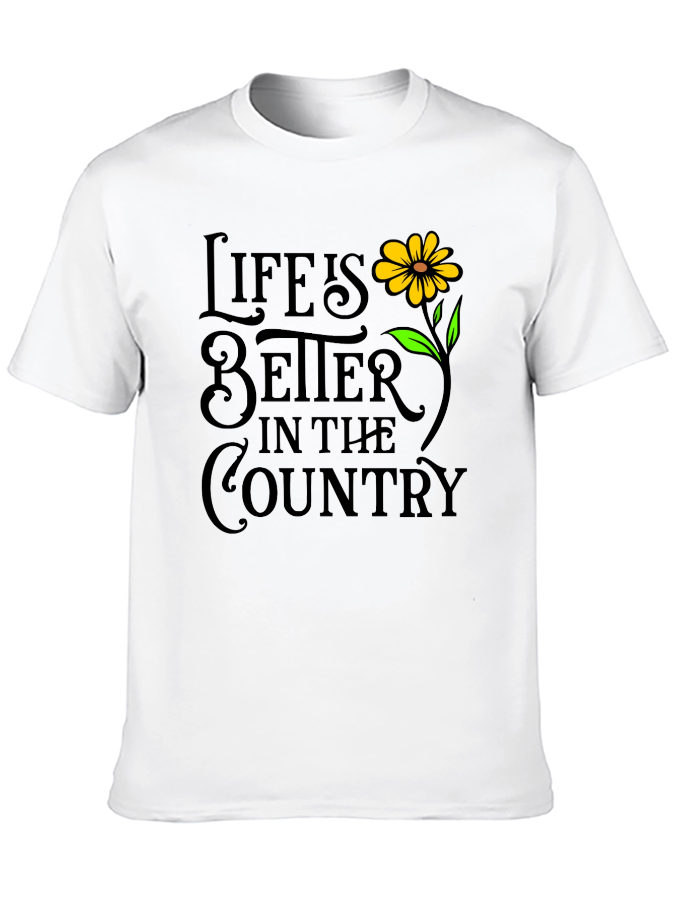 Black Life is Better in The Country T-Shirt view 10