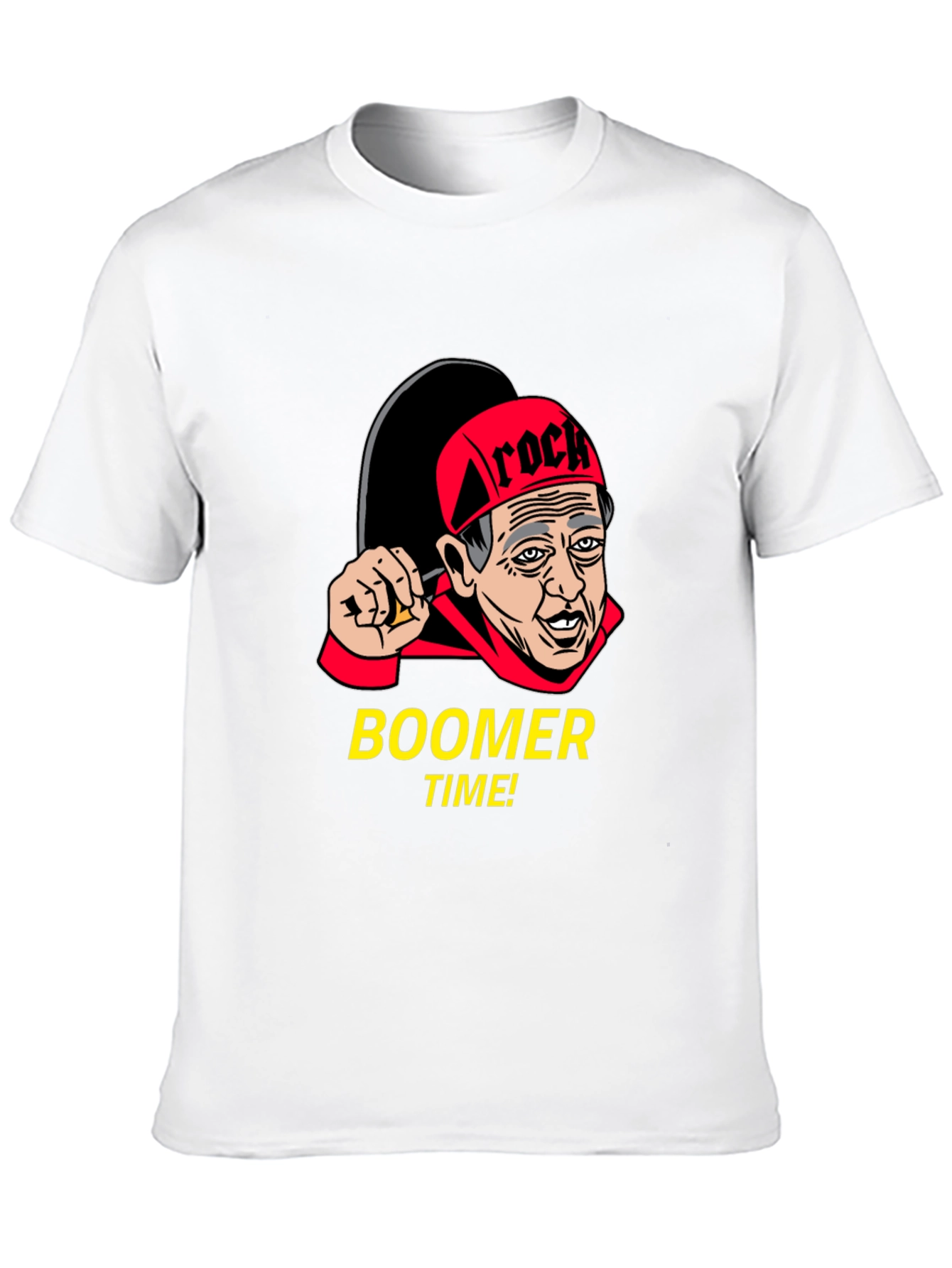 Black Boomer Time! Novelty Graphic Tee view 10