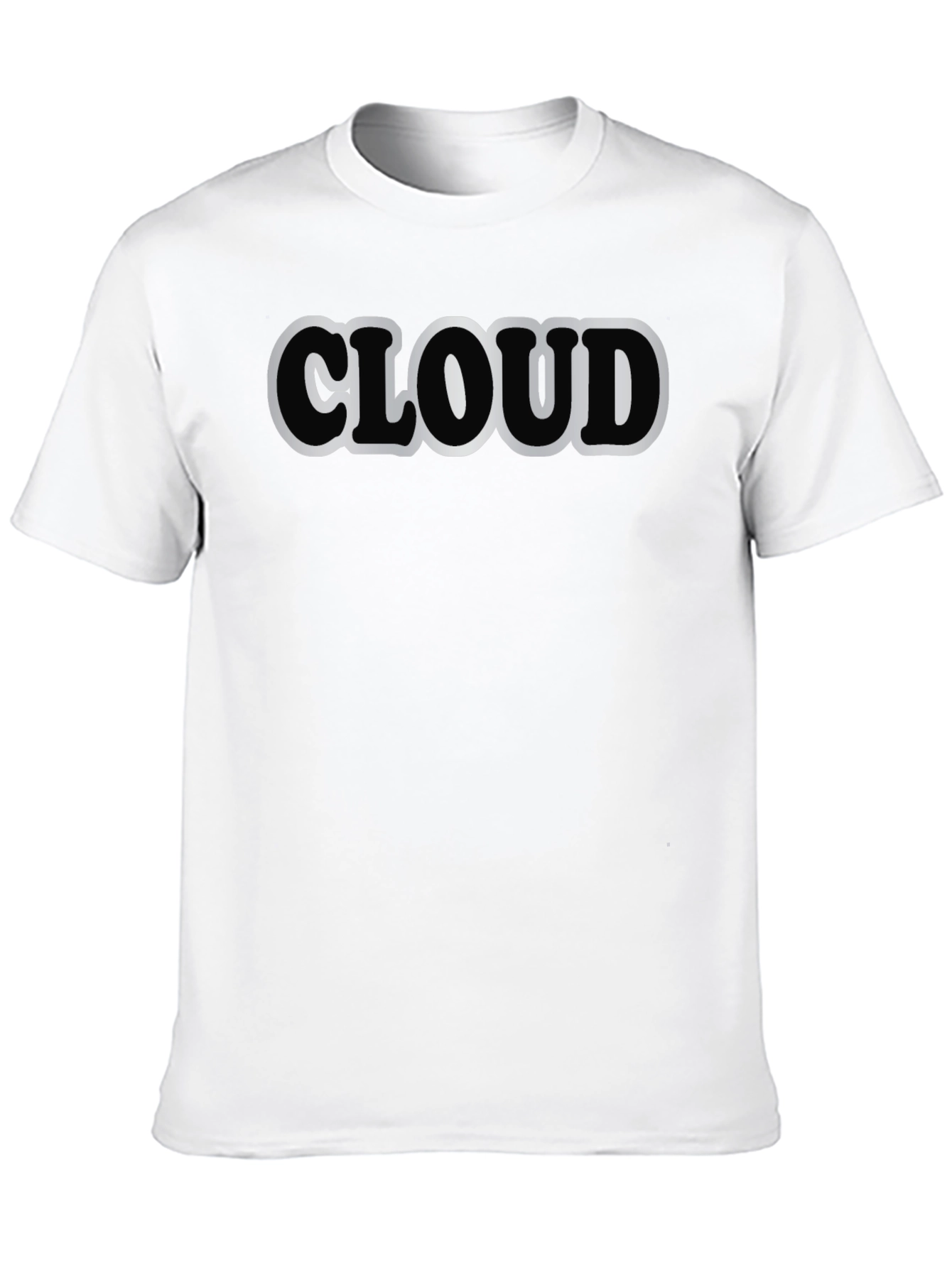 Black Cloud Graphic T-Shirt - Soft Cotton Blend view 10