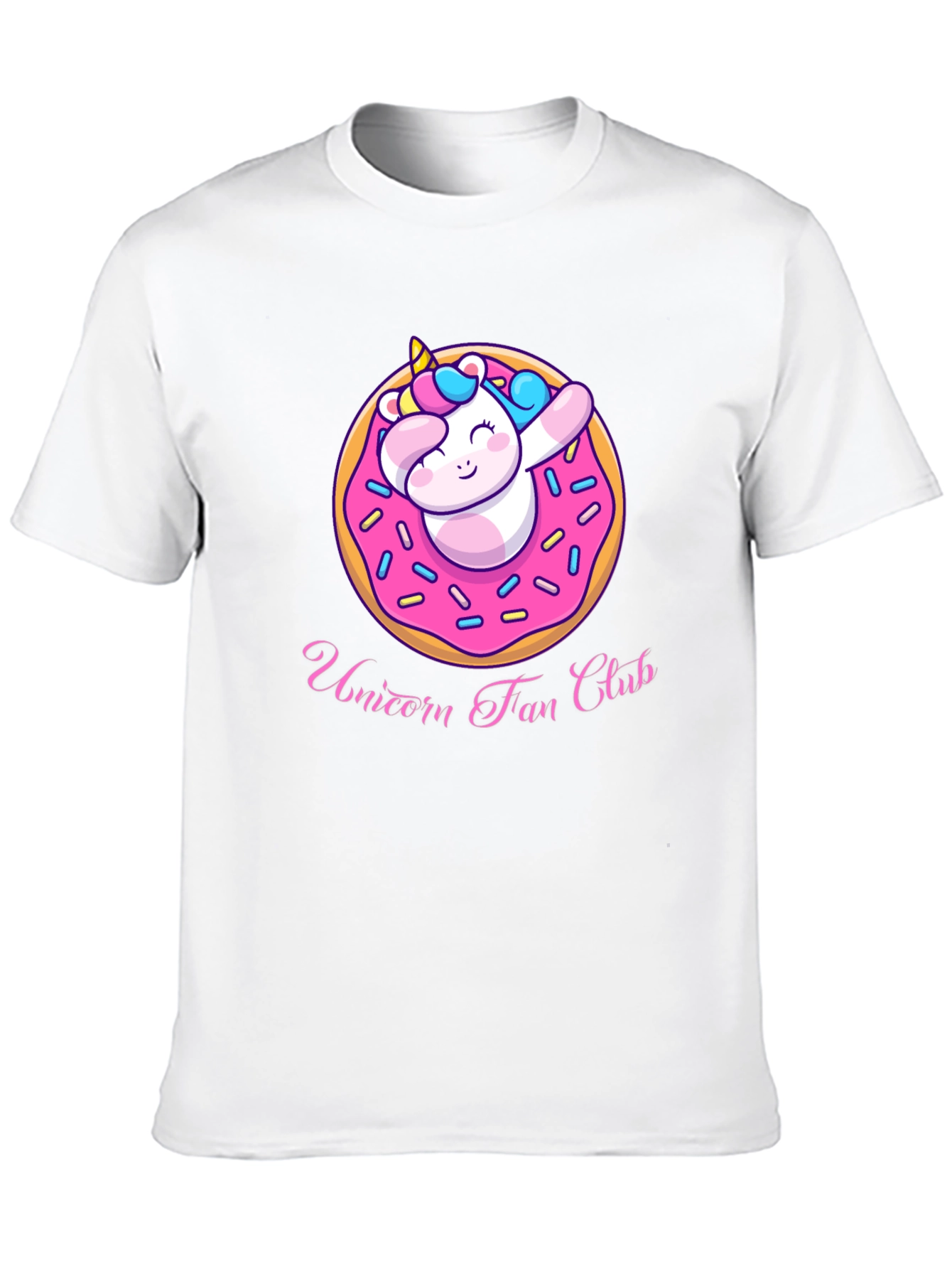 Black Unicorn Fan Club Donut T-Shirt view 10