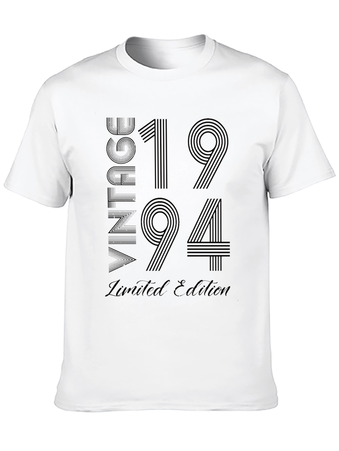 Black Vintage 1994 Limited Edition Black T-Shirt view 10