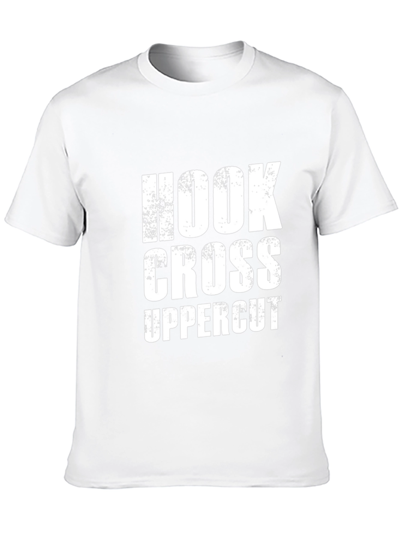 Black Hook Cross Uppercut Graphic Tee - Boxing T-Shirt view 10