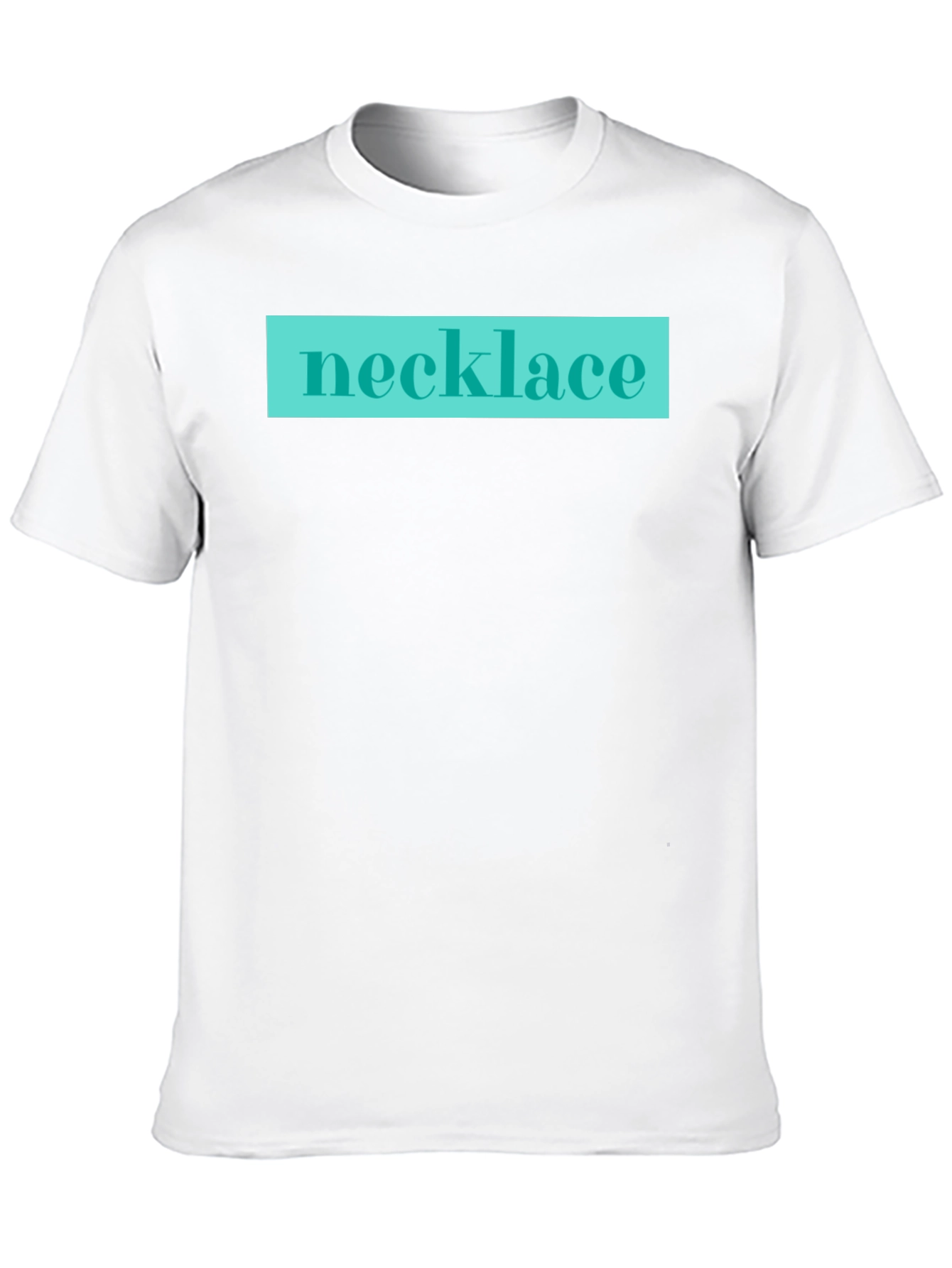 Black Necklace Graphic Tee - Black Casual Shirt view 10