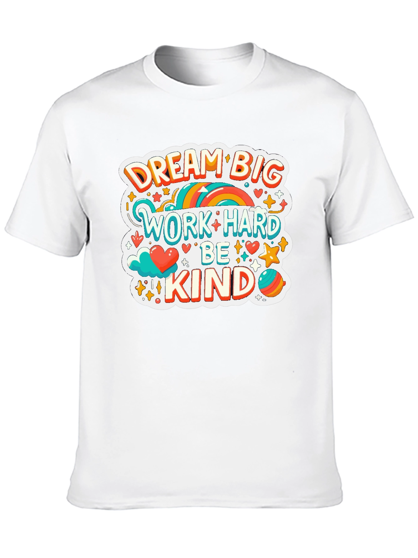 Black Dream Big Graphic Tee view 10