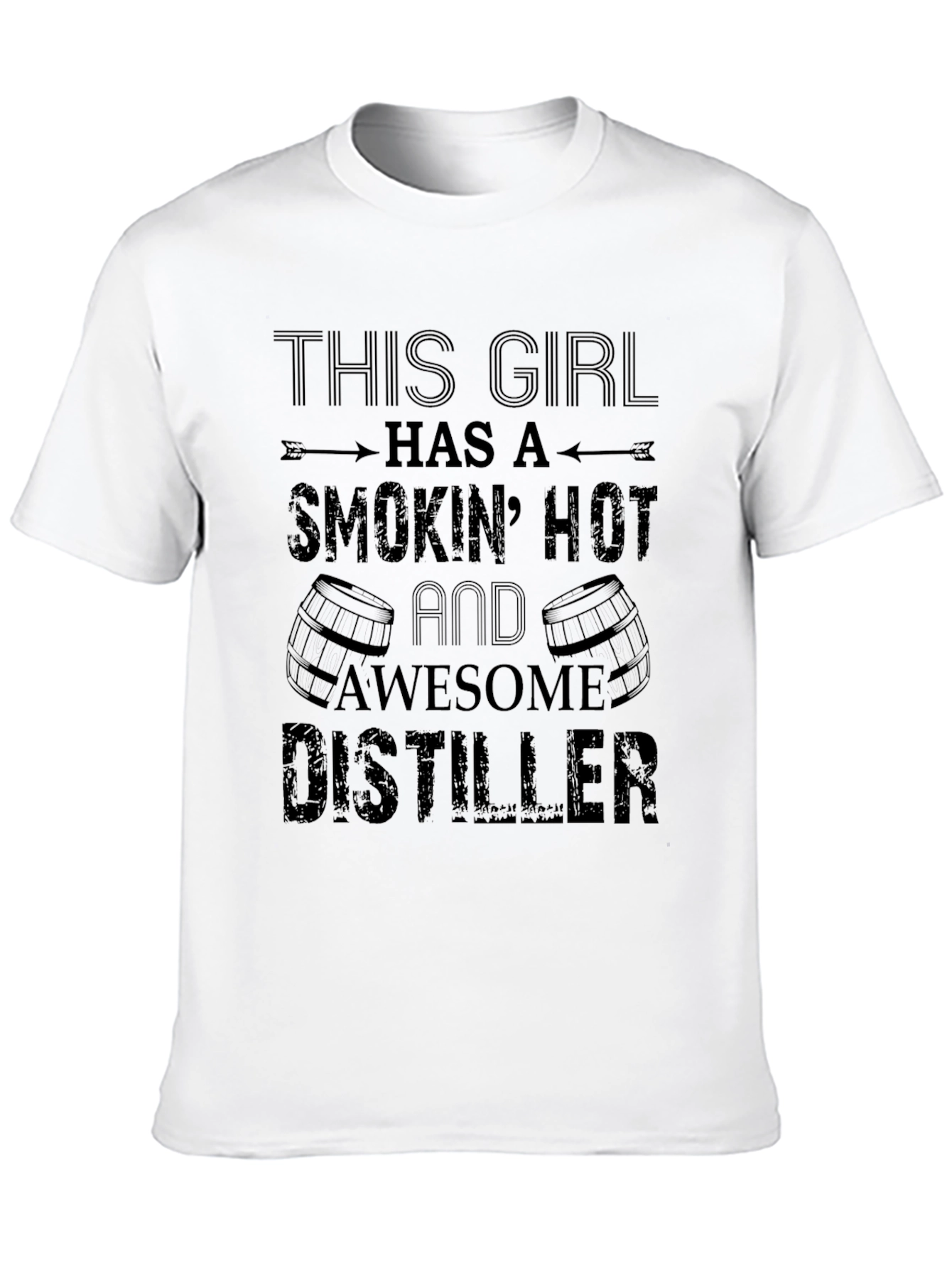 Black Smokin' Hot Distiller Graphic Tee view 10