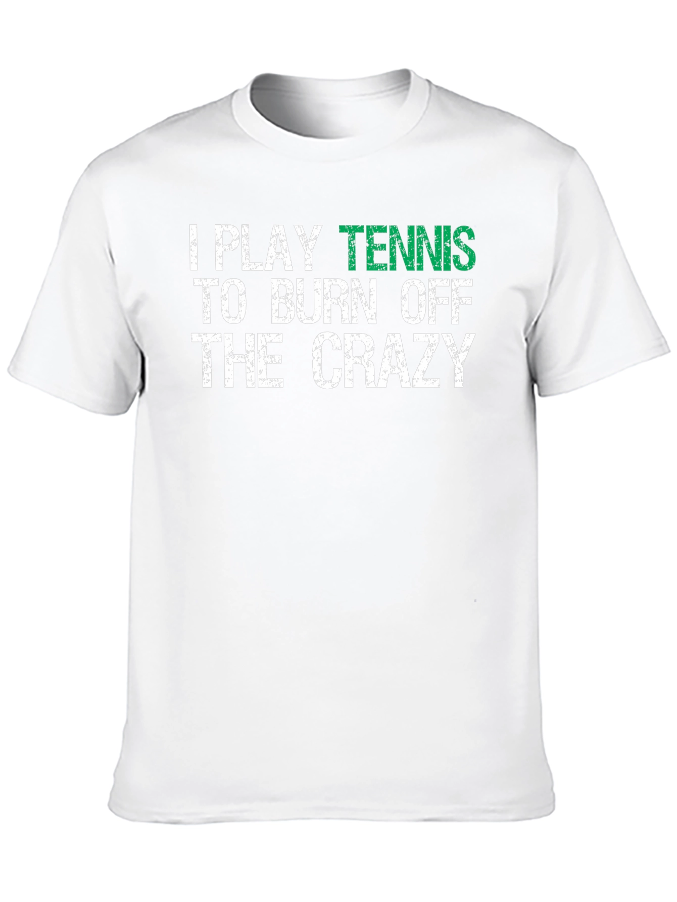 Black Tennis Crazy Graphic Tee - Burn Off Energy in Style! view 10