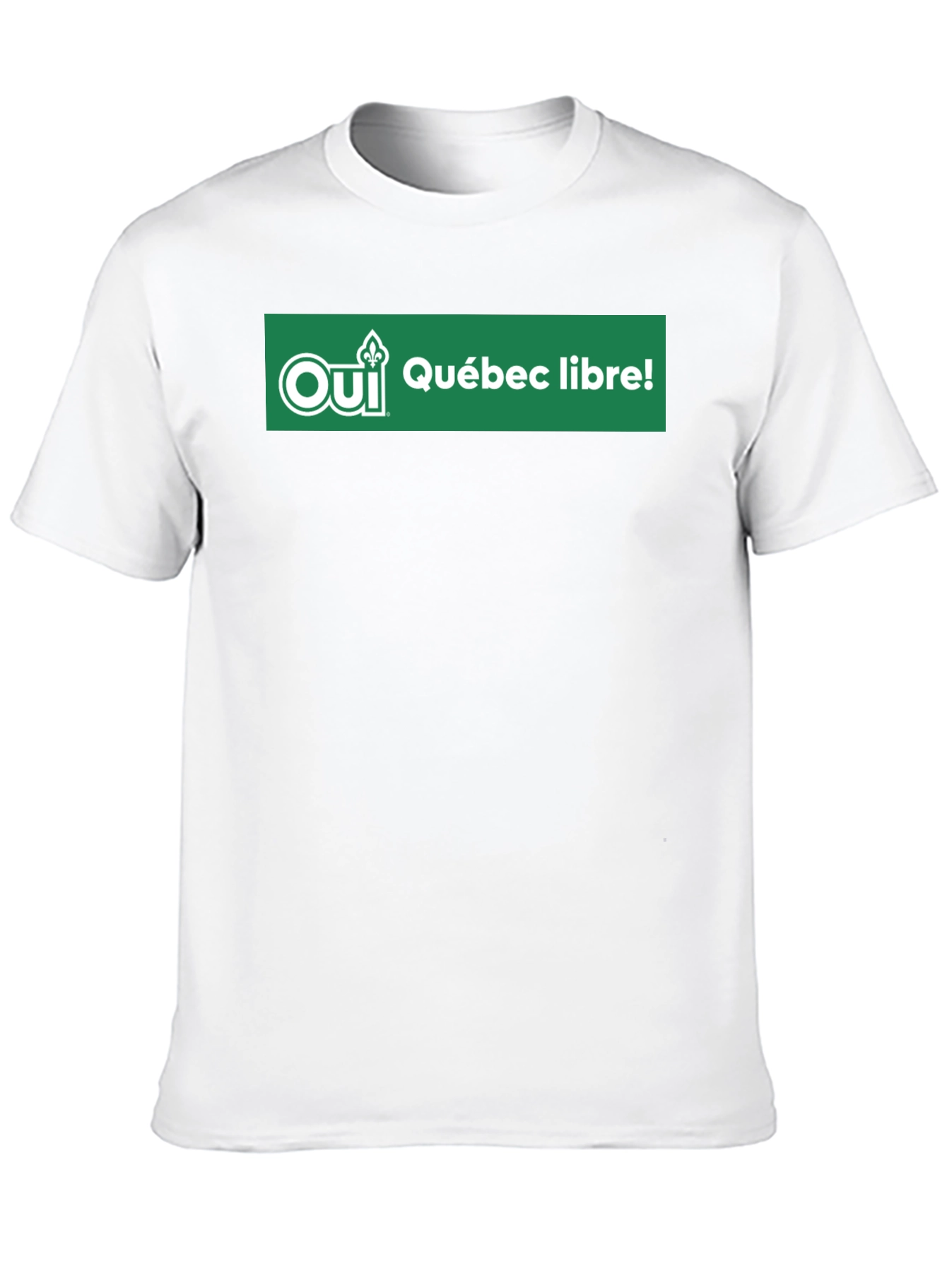 Black Oui Quebec Libre T-Shirt view 10