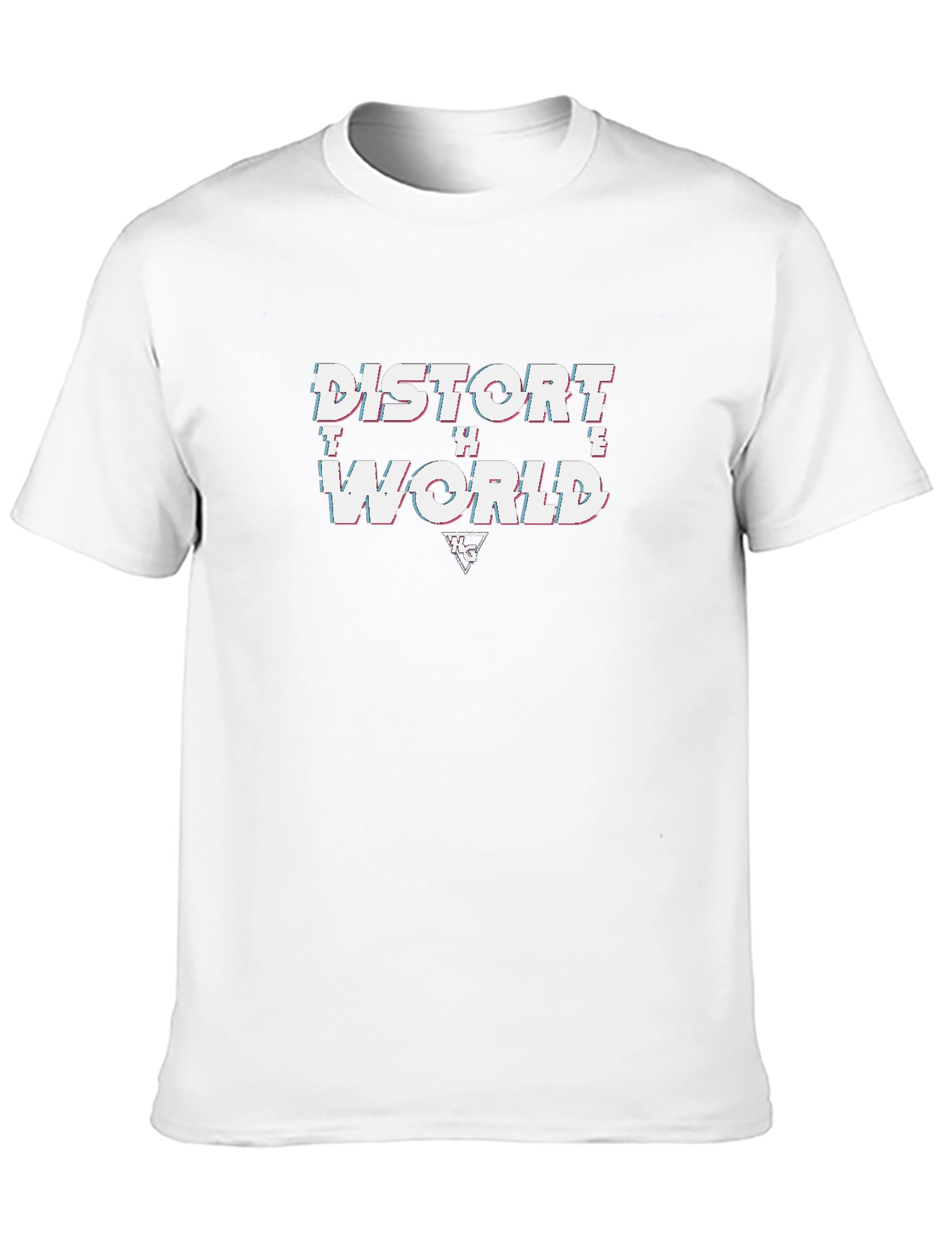 Black Distort The World Graphic T-Shirt - Black view 10