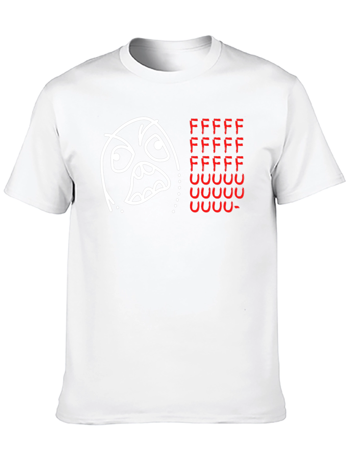 Black Rage Face FFFFFUUUUU Meme T-Shirt view 10