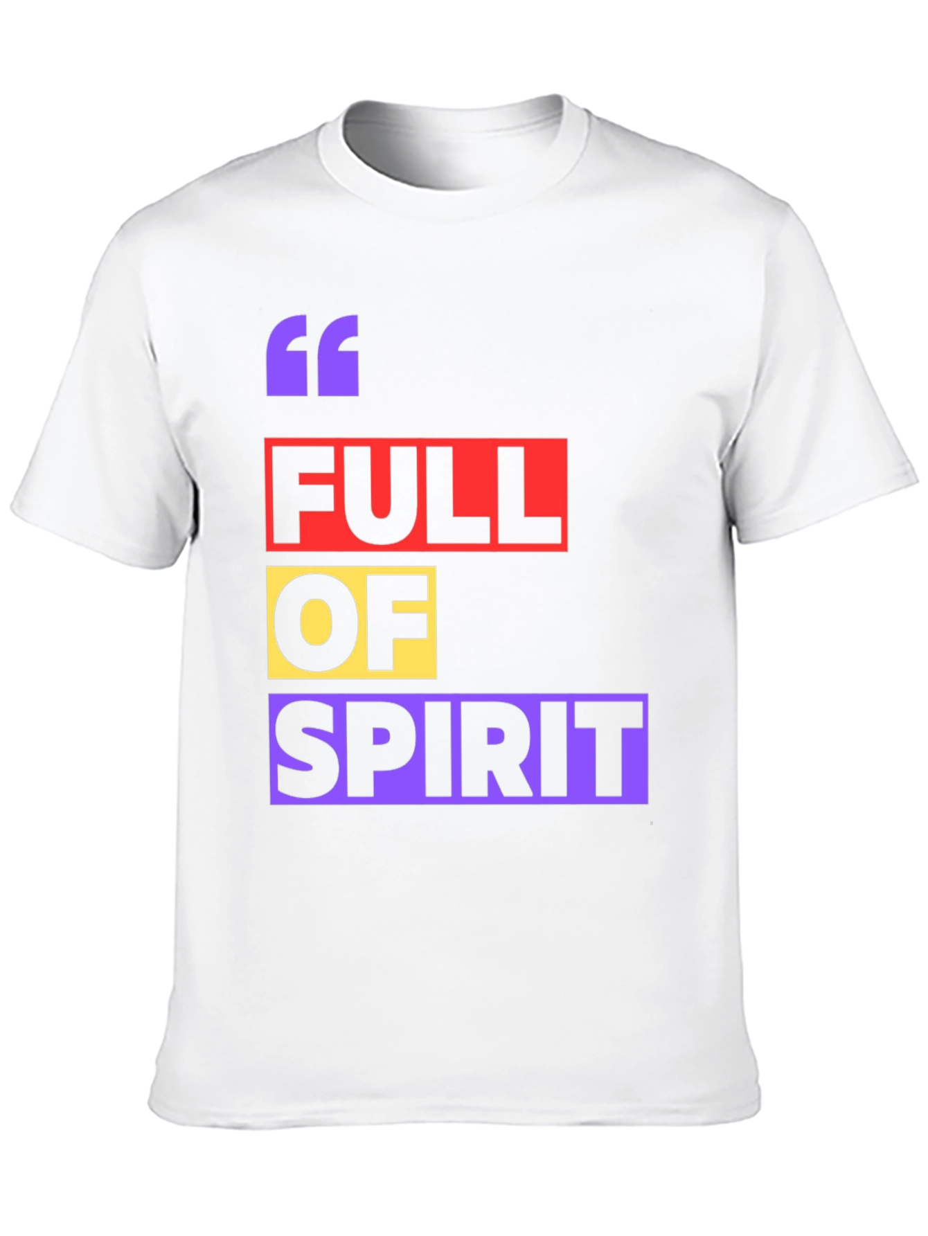 Black Full of Spirit Graphic T-Shirt - Trendy Casual Wear view 10