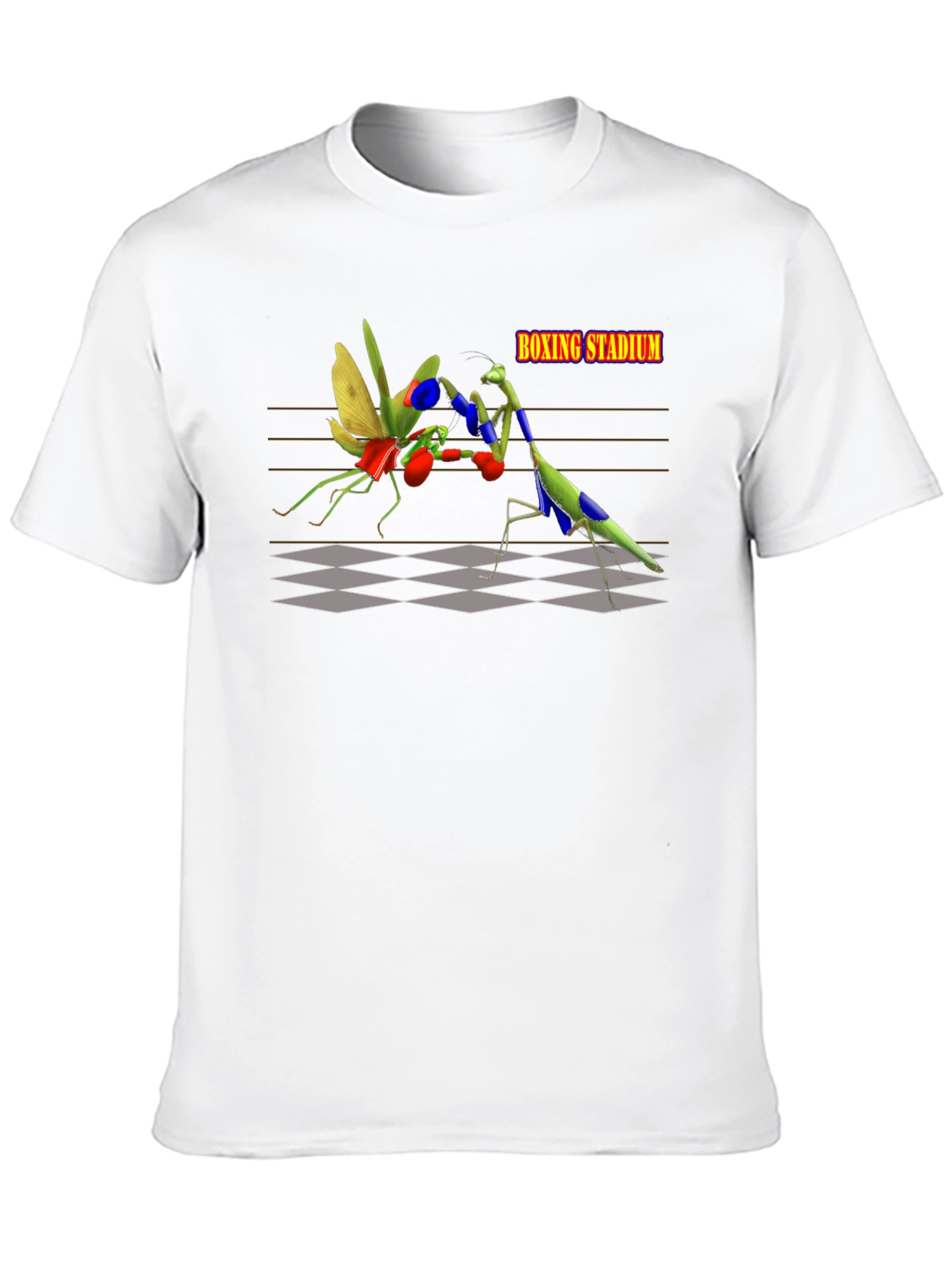 Black Boxing Mantis T-Shirt view 10