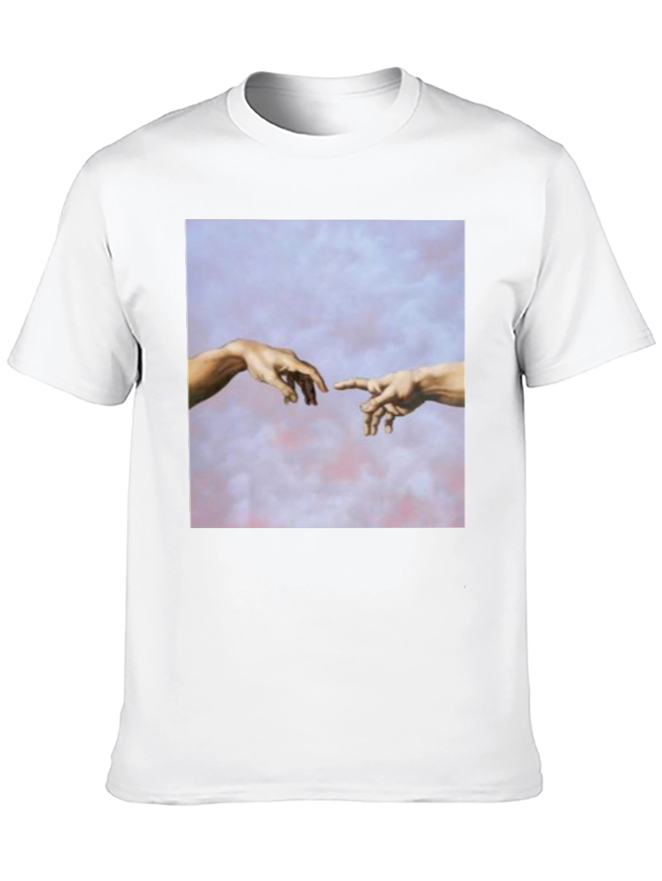 Black Creation of Adam Graphic Tee - Black view 10