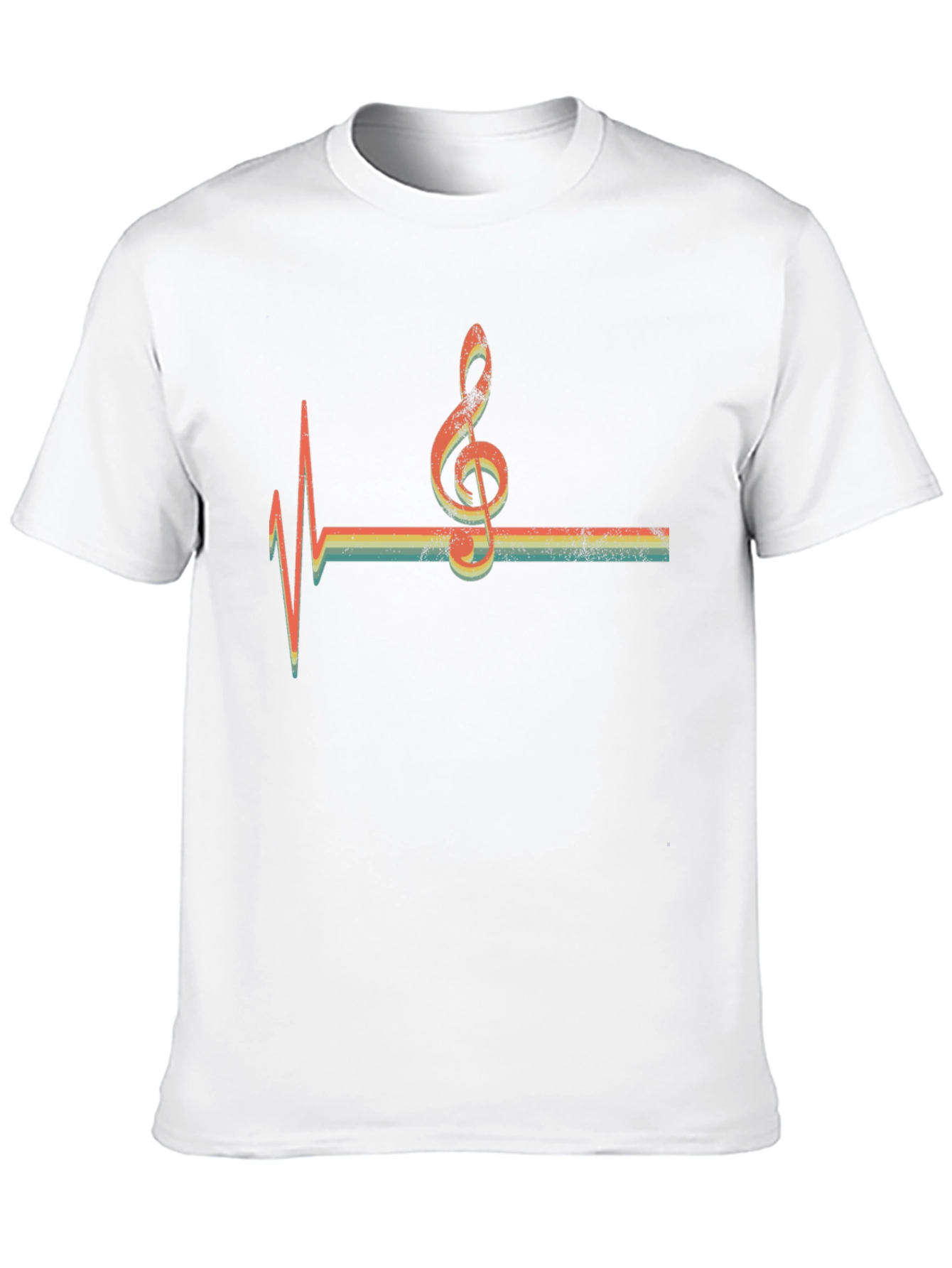 Black Music Heartbeat T-Shirt view 10