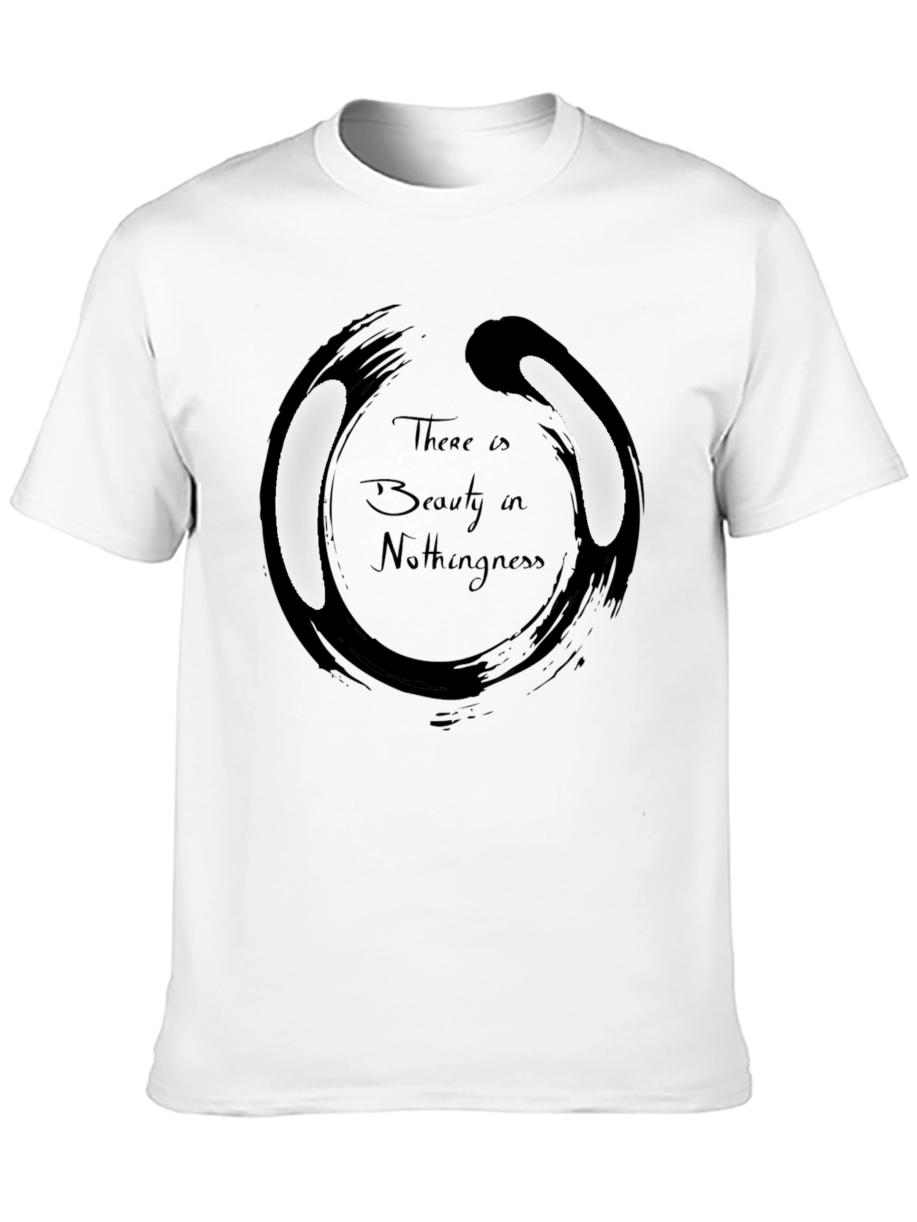 Black Beauty in Nothingness Black T-Shirt view 10