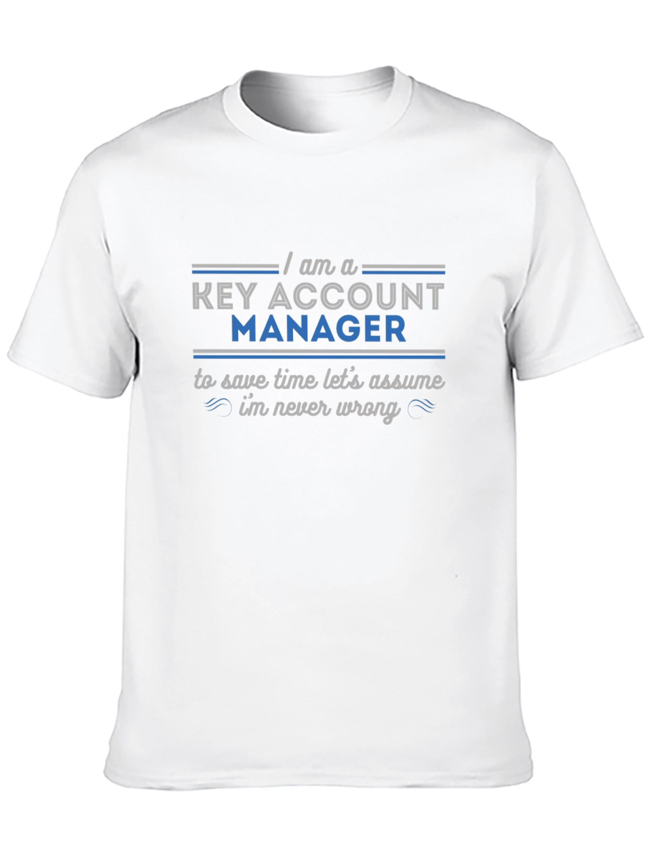 Black Key Account Manager Novelty Graphic Tee view 10