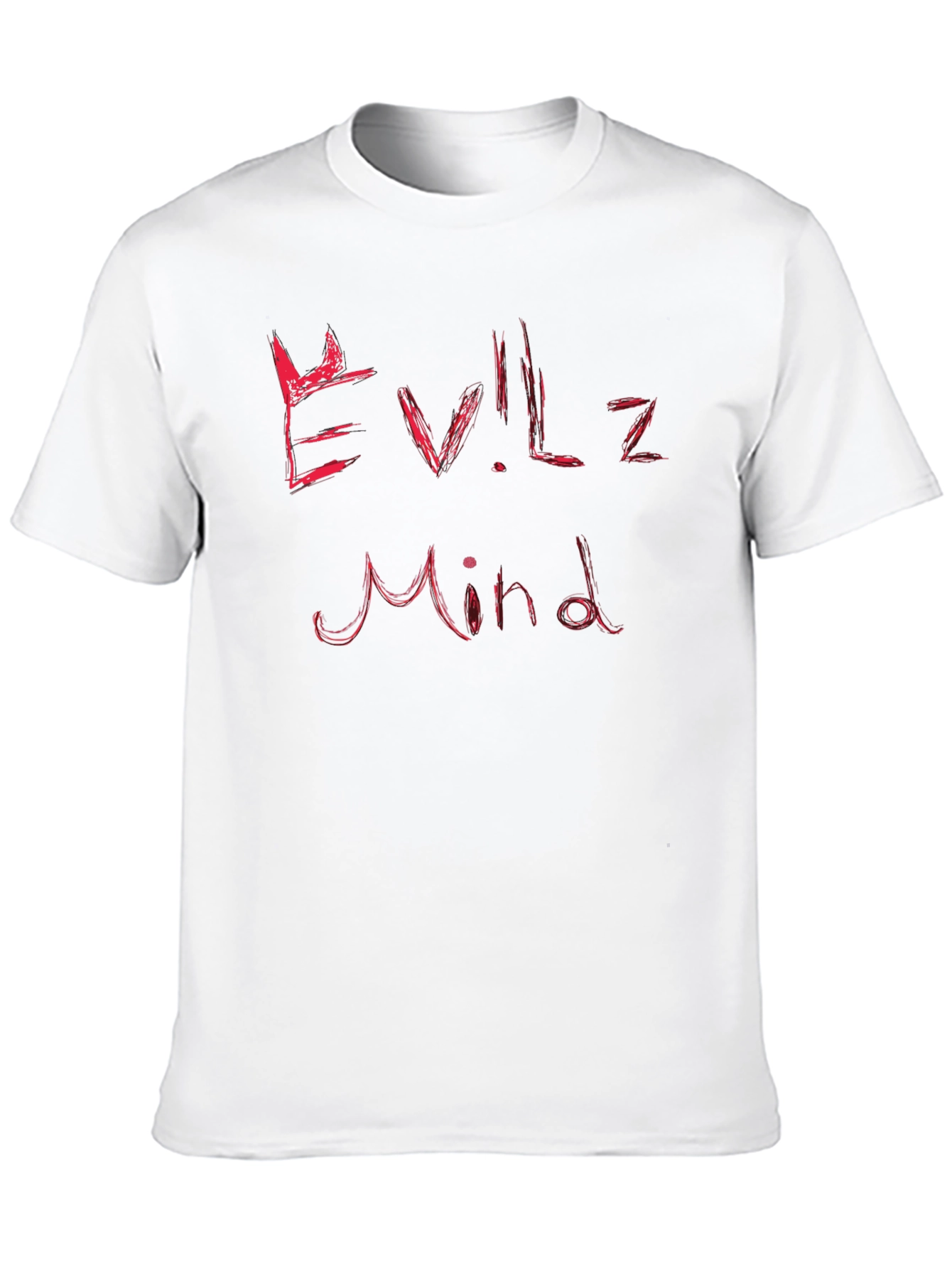 Black Evilz Mind Graphic Tee - Black T-Shirt view 10