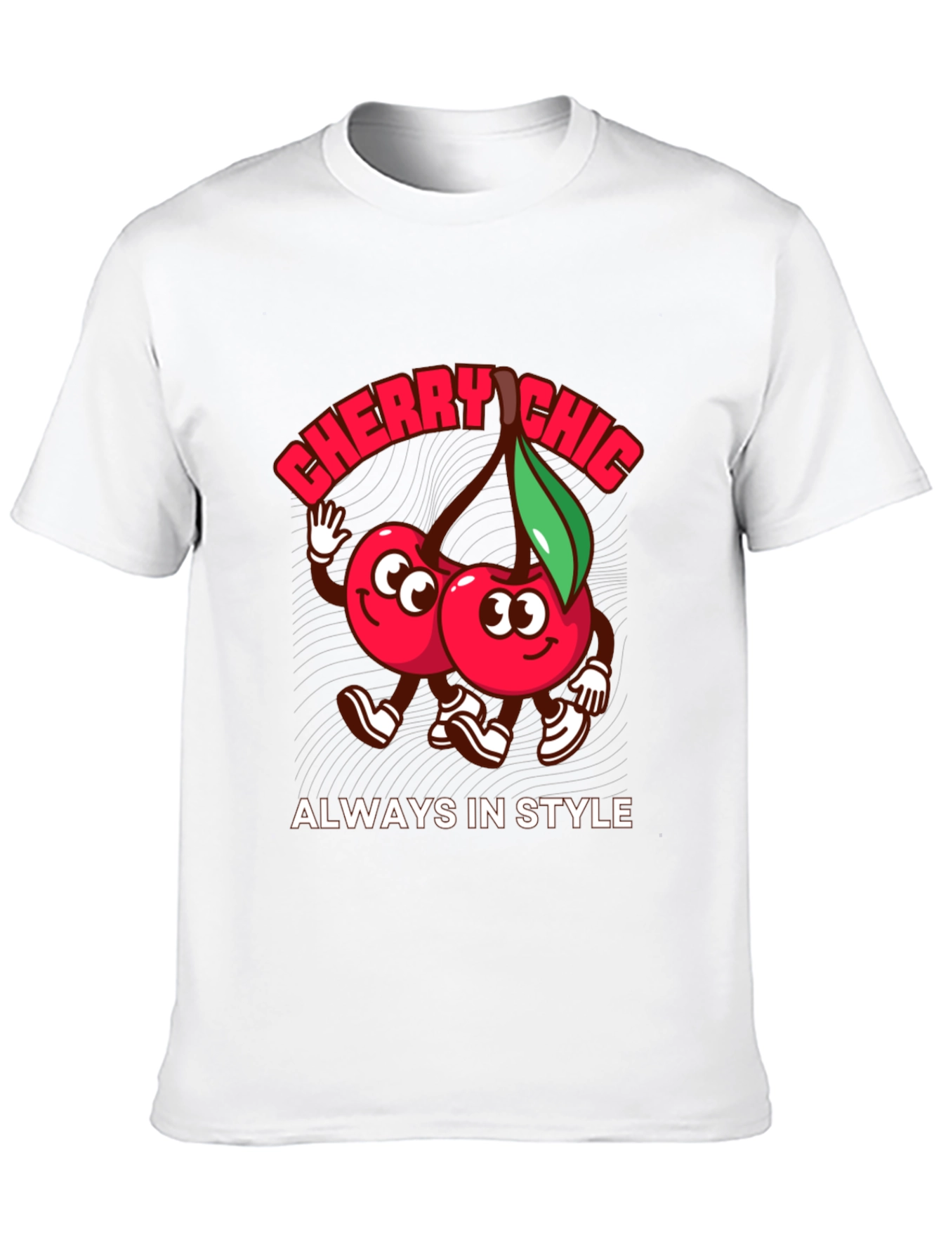 Black Cherry Chic Graphic Tee view 10