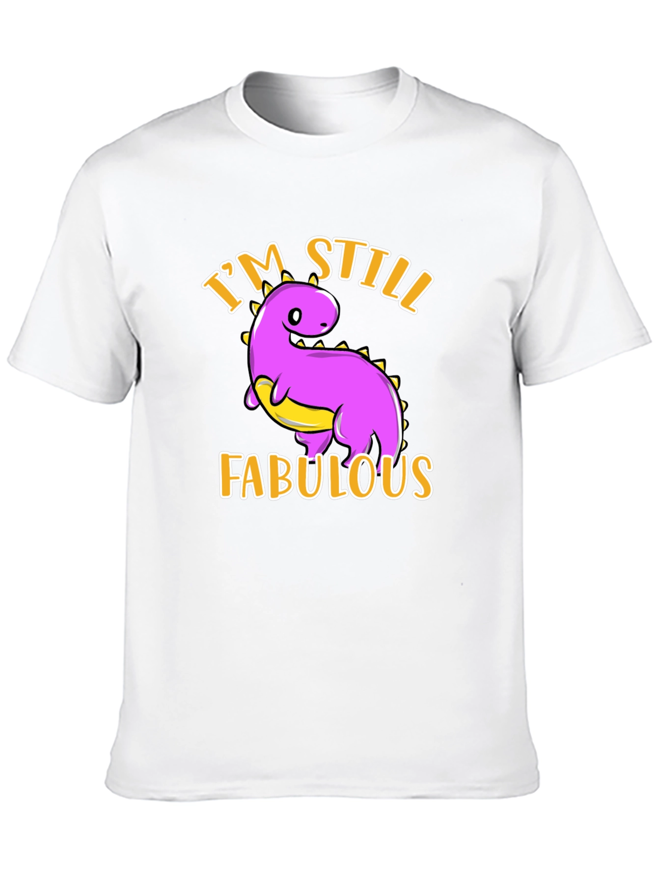 Black Fabulous Dinosaur T-Shirt view 10