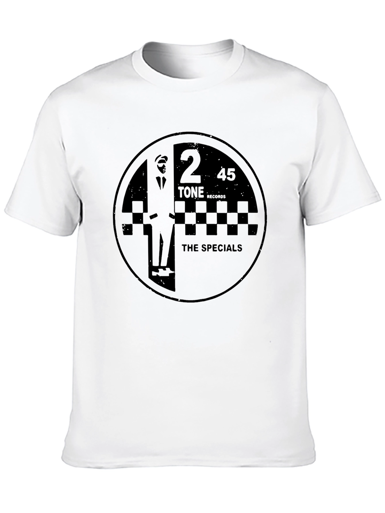 Black The Specials 2 Tone Records T-Shirt view 10