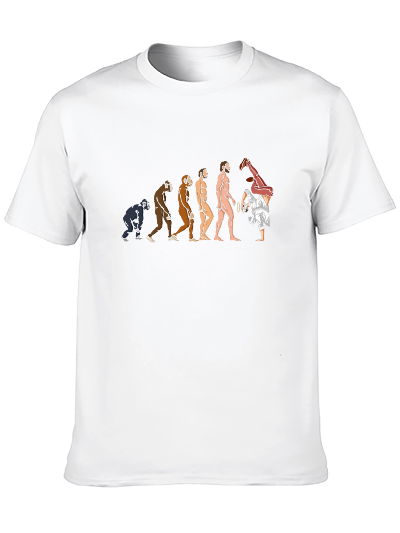 Black Evolution of Dance T-Shirt - Black, Cotton view 10