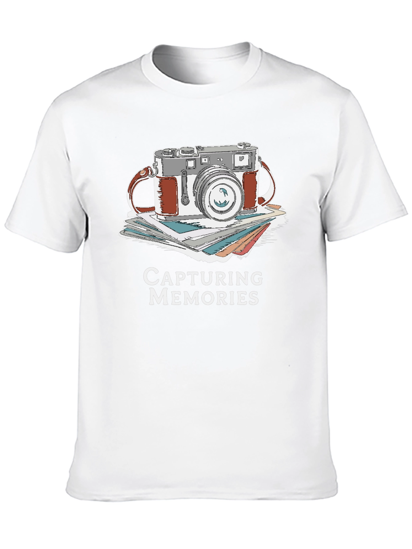 Black Capturing Memories Graphic T-Shirt view 10