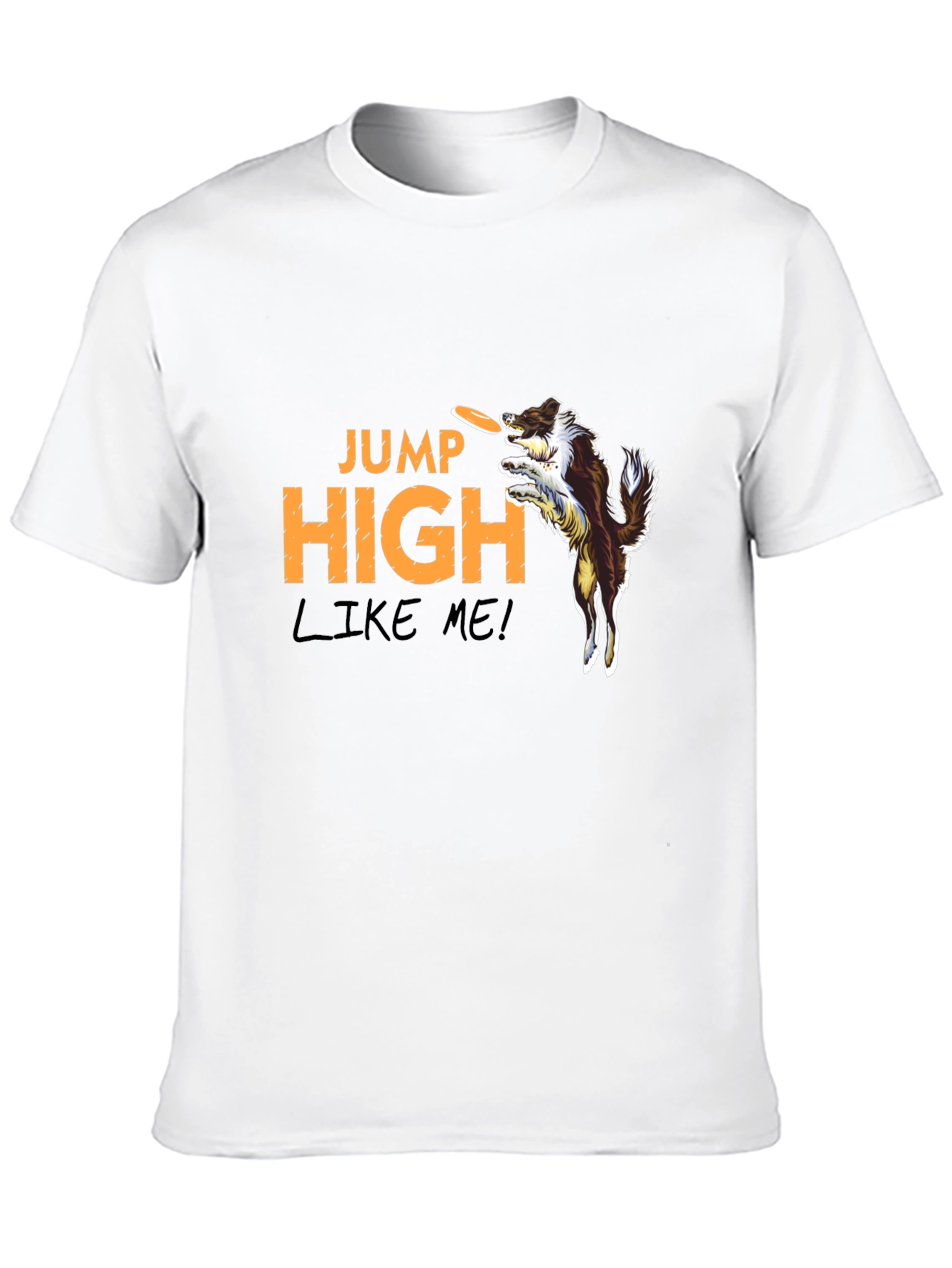 Black Jump High Dog Graphic T-Shirt view 10