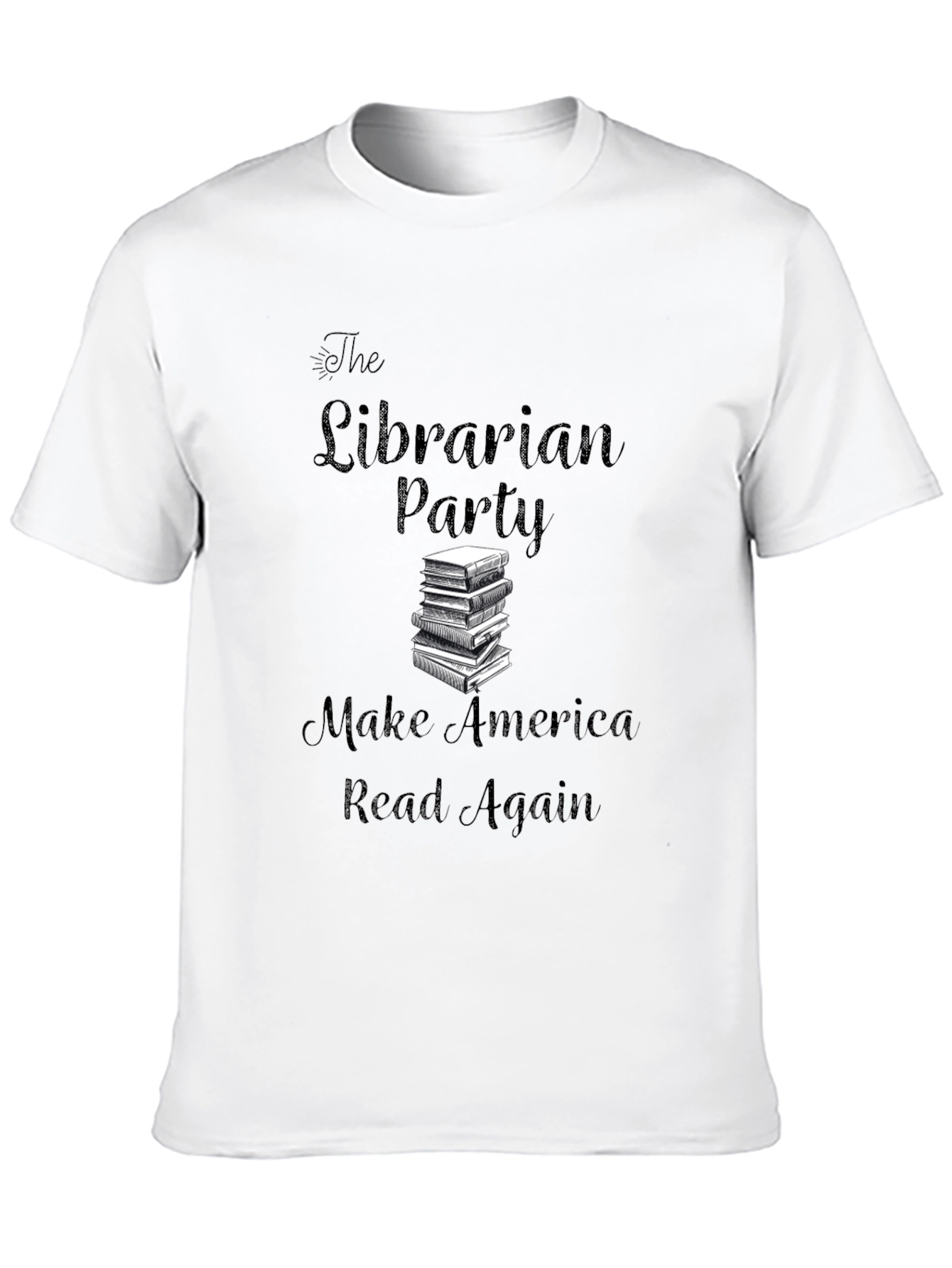 Black Librarian Party T-Shirt: Make America Read Again! view 10