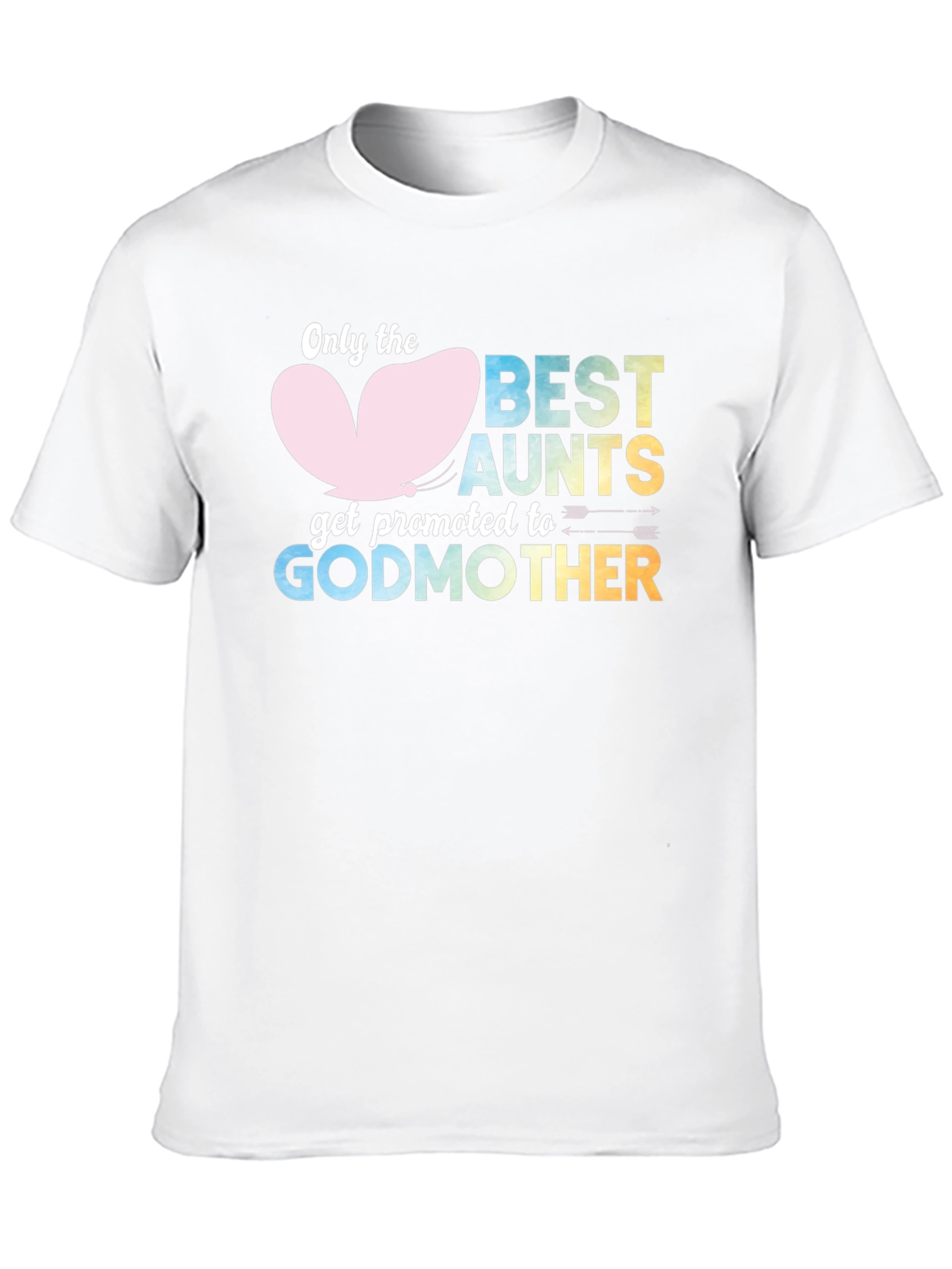 Black Best Aunts Get Promoted to Godmother T-Shirt view 10